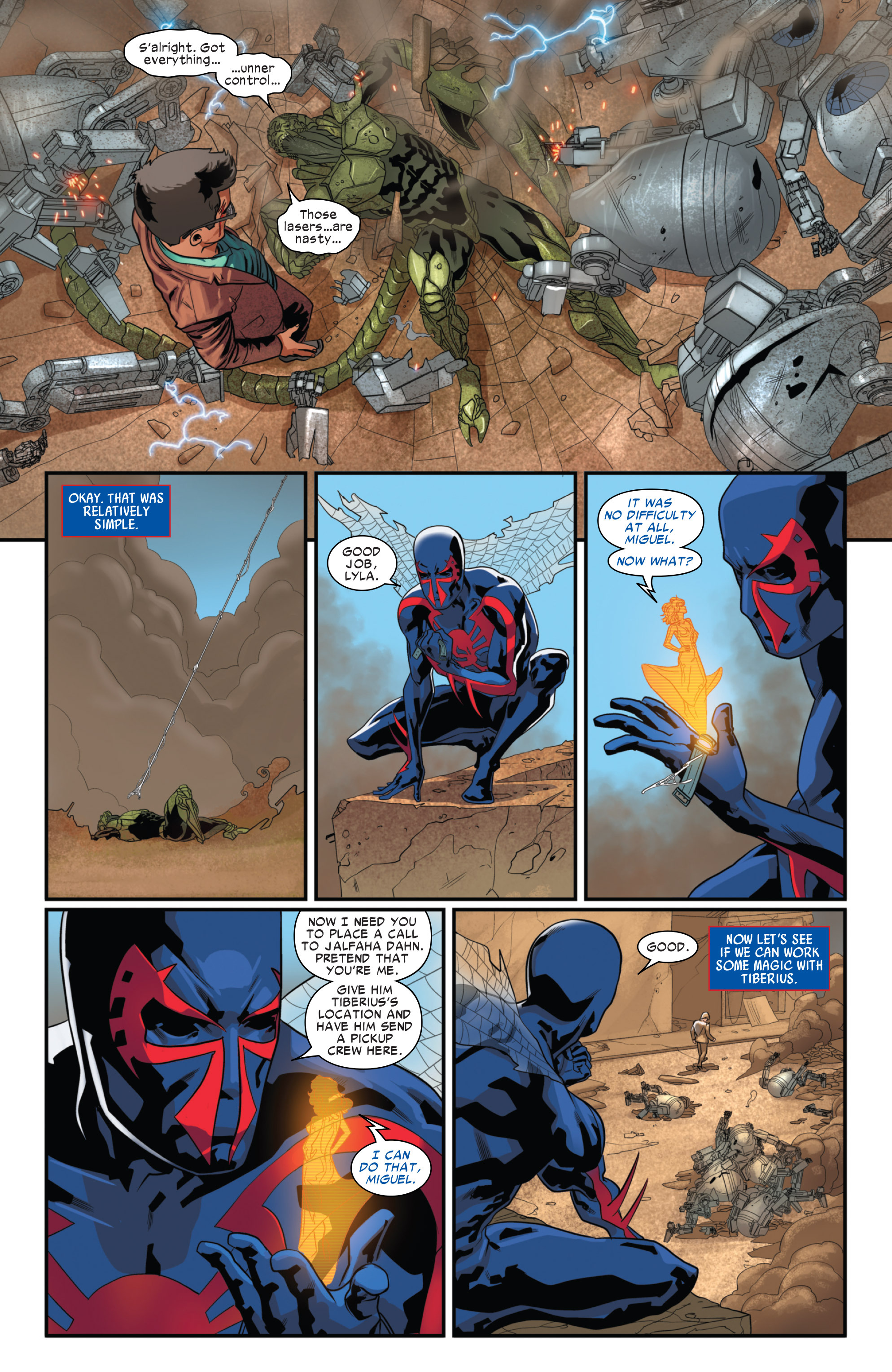 Read online Spider-Man 2099 (2014) comic -  Issue #4 - 19