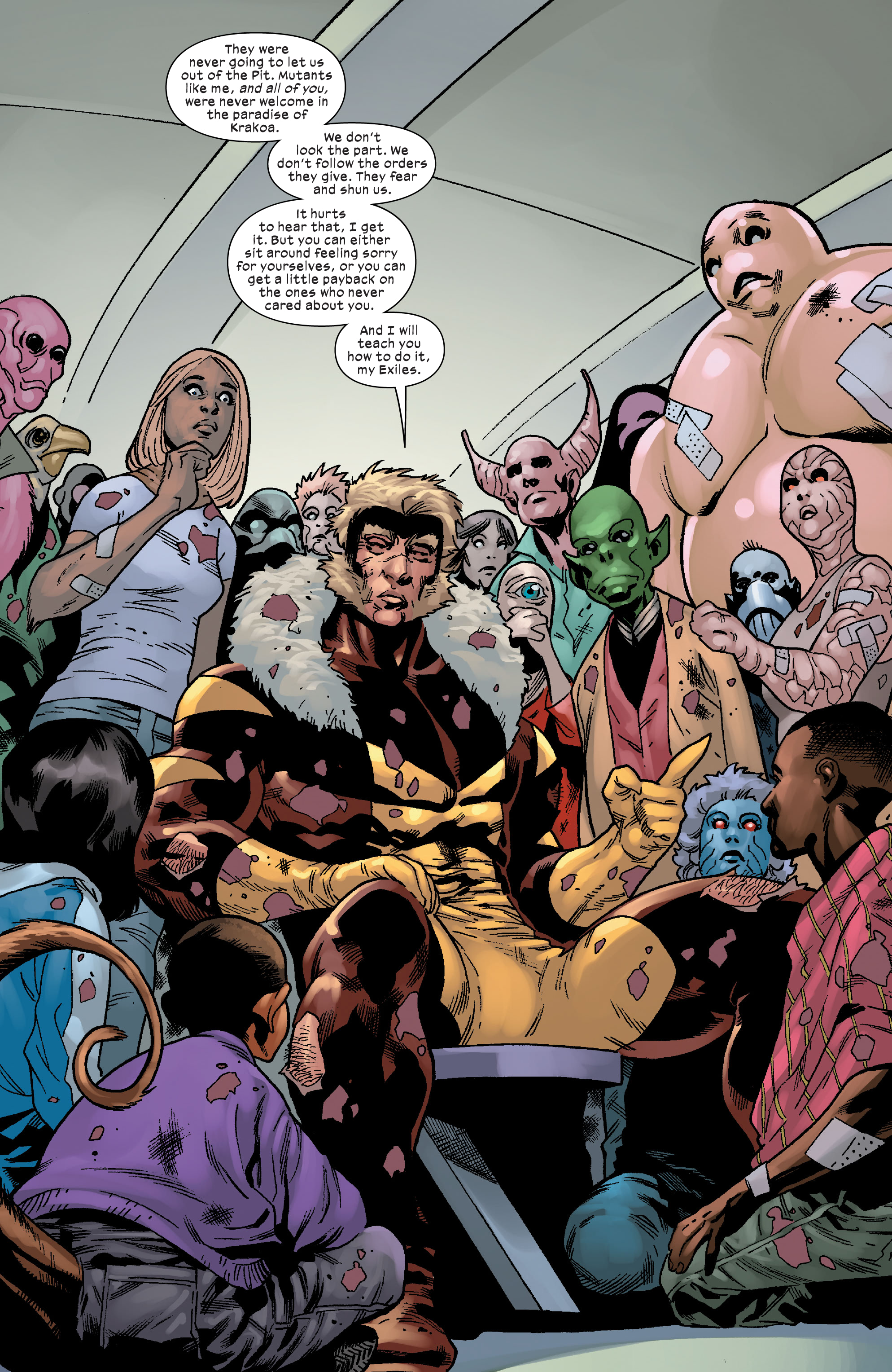 Read online Sabretooth & The Exiles comic -  Issue #4 - 17