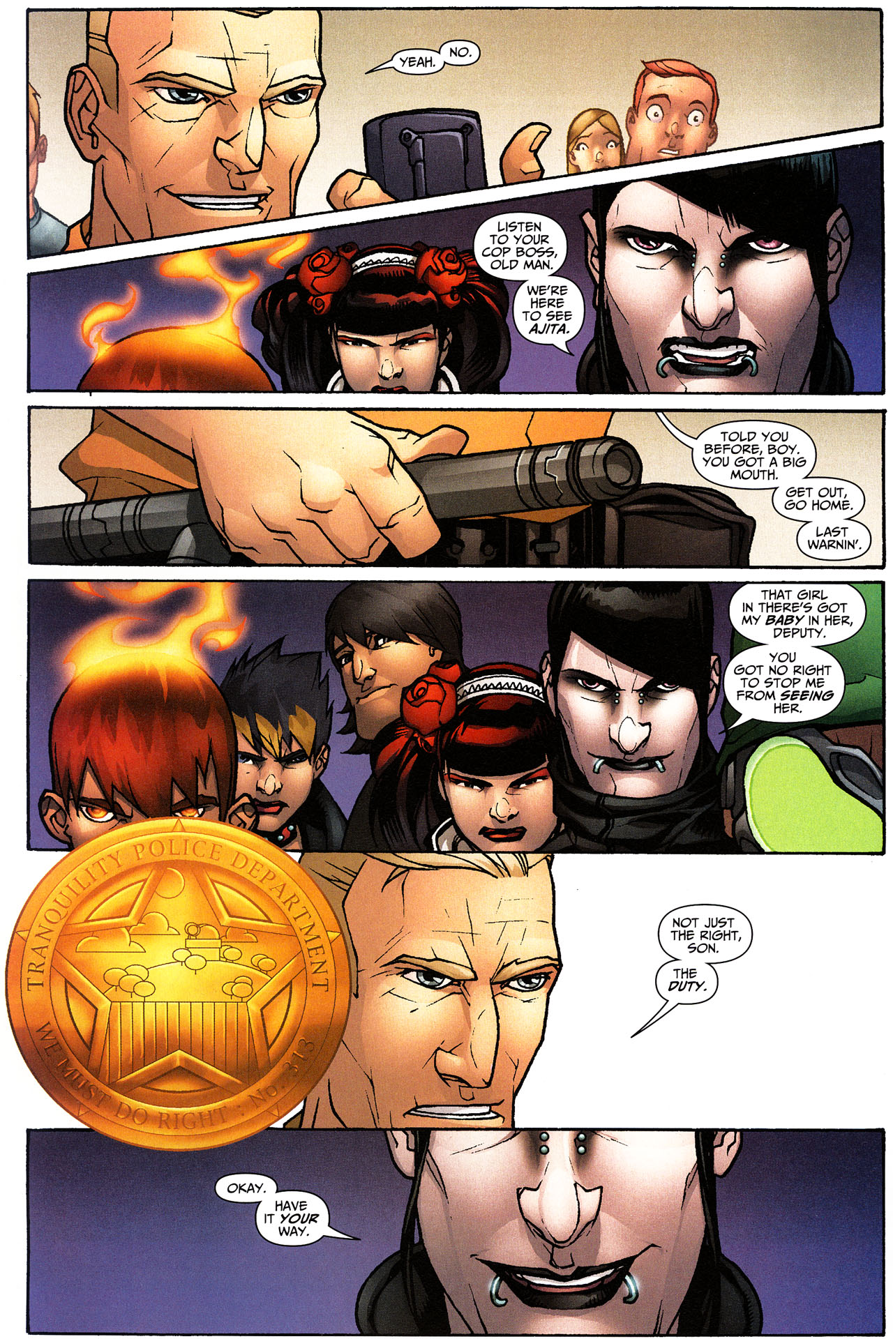 Read online Welcome To Tranquility comic -  Issue #5 - 9