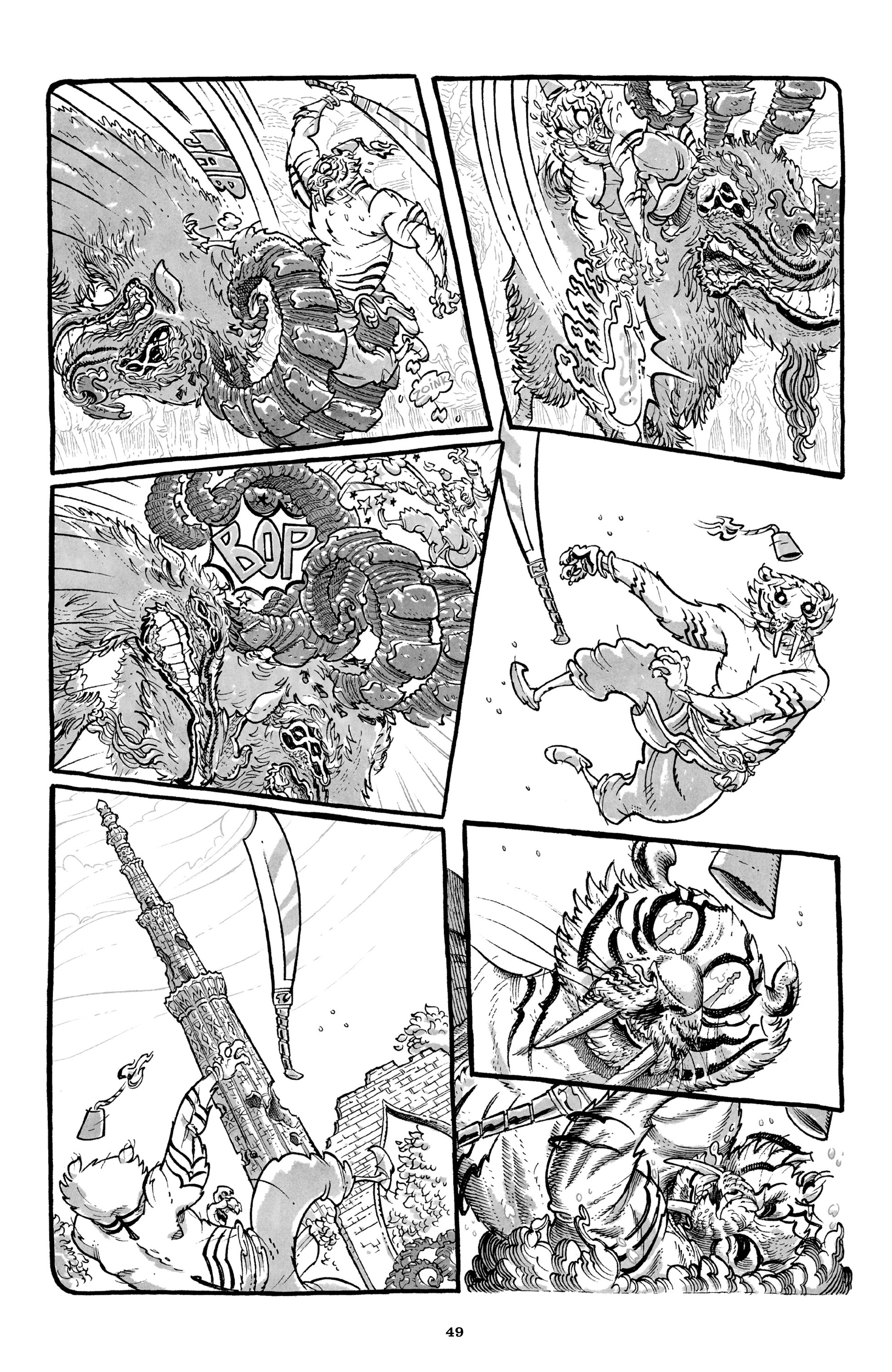 Read online Sabertooth Swordsman comic -  Issue # TPB - 50