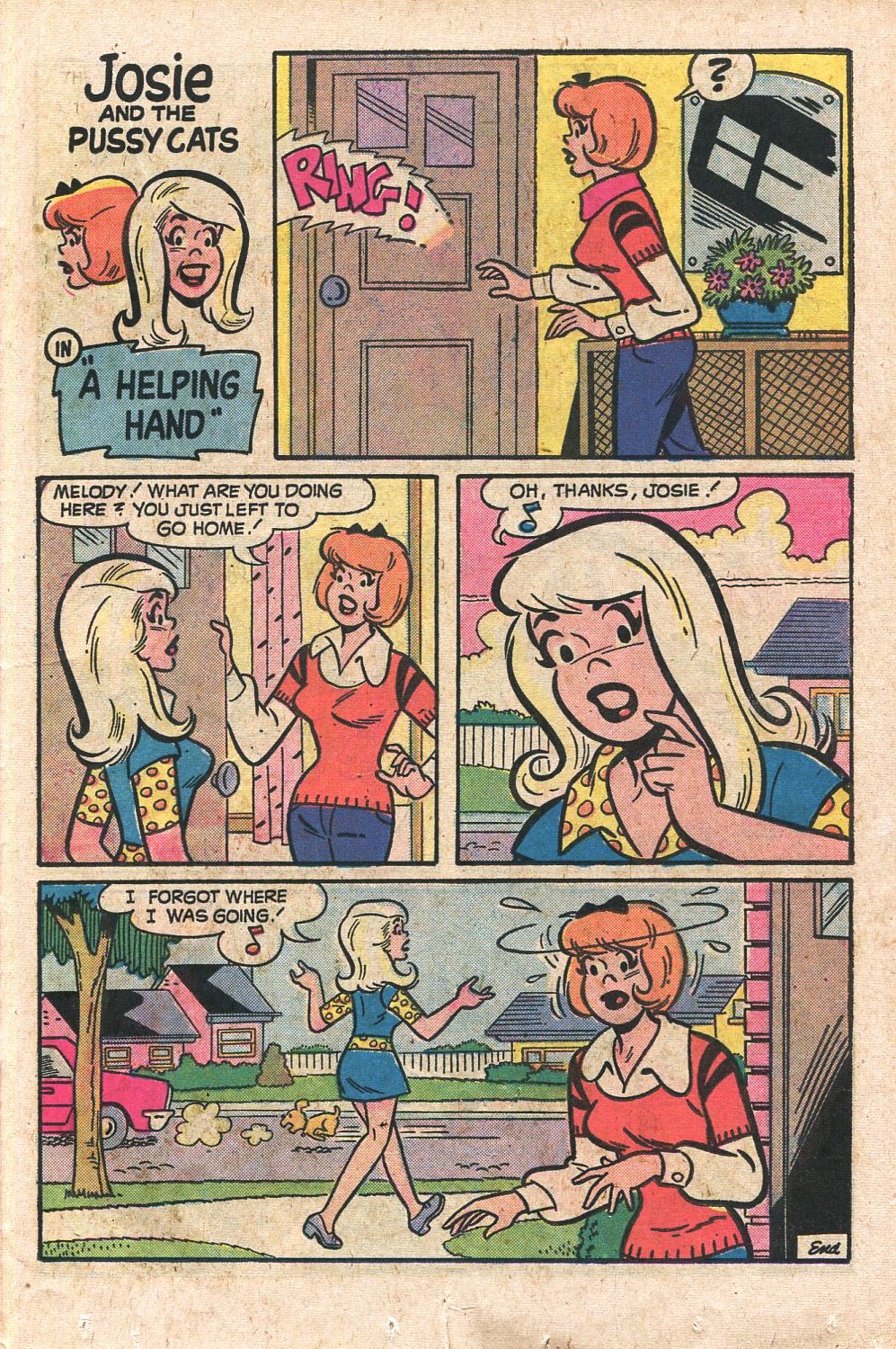 Read online Archie's TV Laugh-Out comic -  Issue #28 - 23