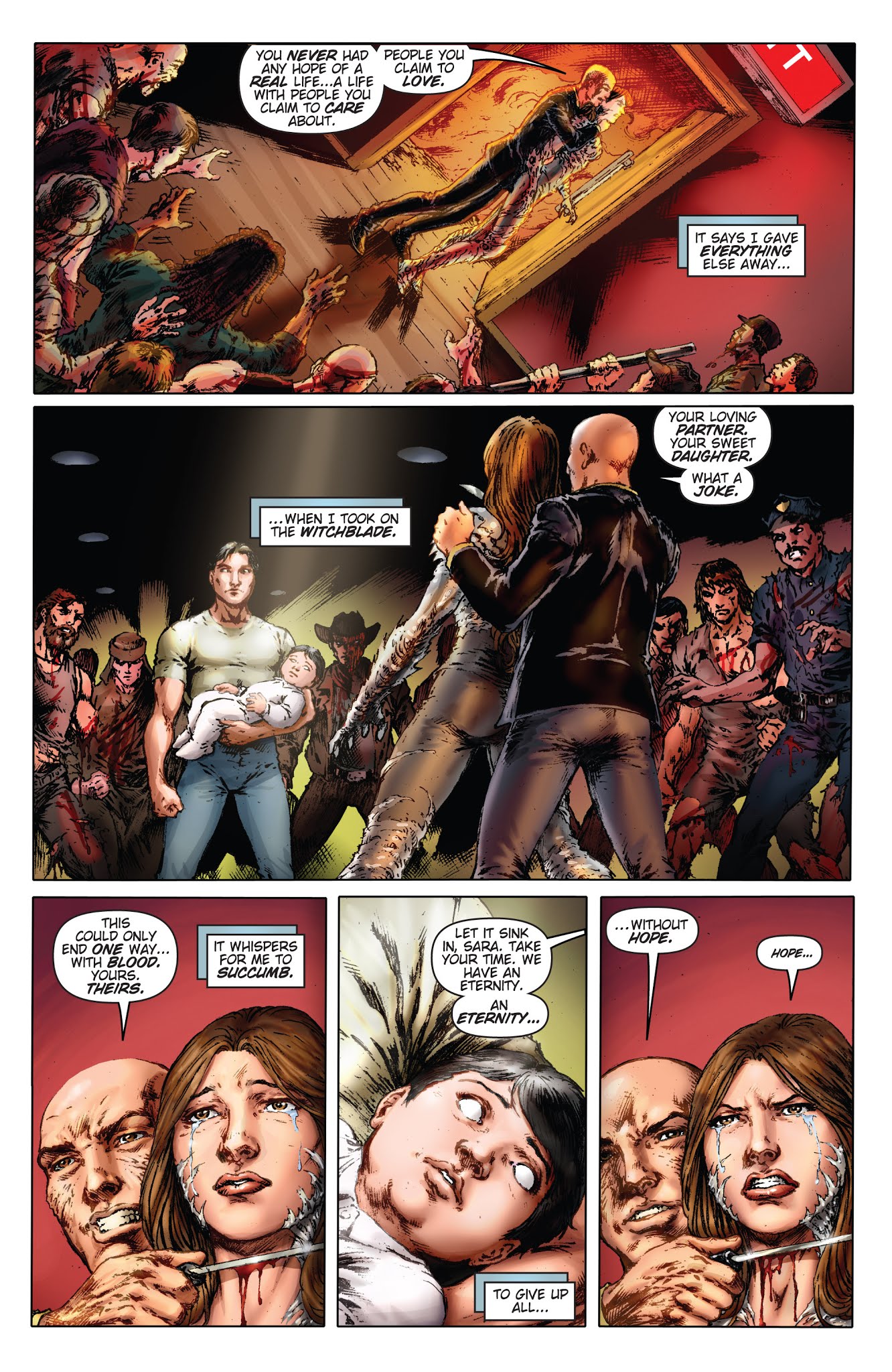 Read online Witchblade: Demon Reborn comic -  Issue # _TPB - 100