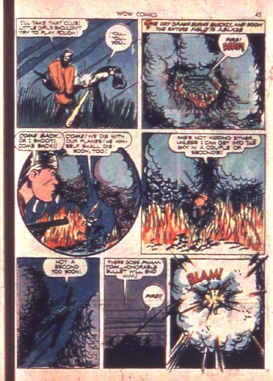 Read online Wow Comics comic -  Issue #7 - 45