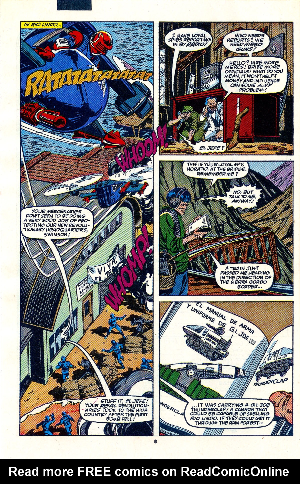 Read online G.I. Joe: A Real American Hero comic -  Issue #92 - 6