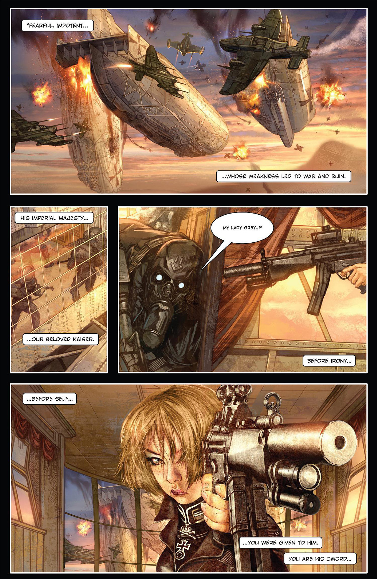 Read online Carbon Grey (2011) comic -  Issue #1 - 4