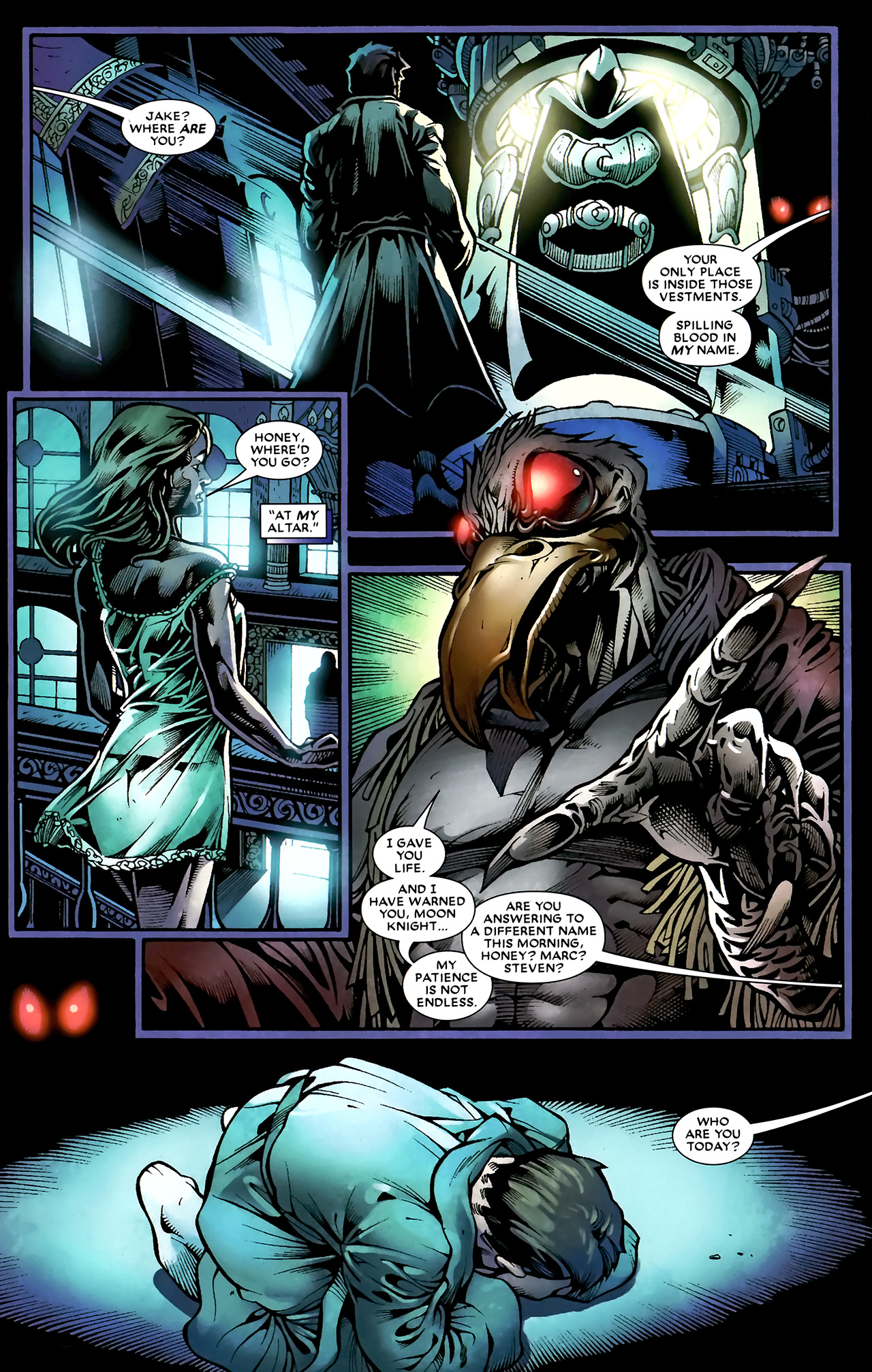 Read online Shadowland: Moon Knight comic -  Issue #1 - 21