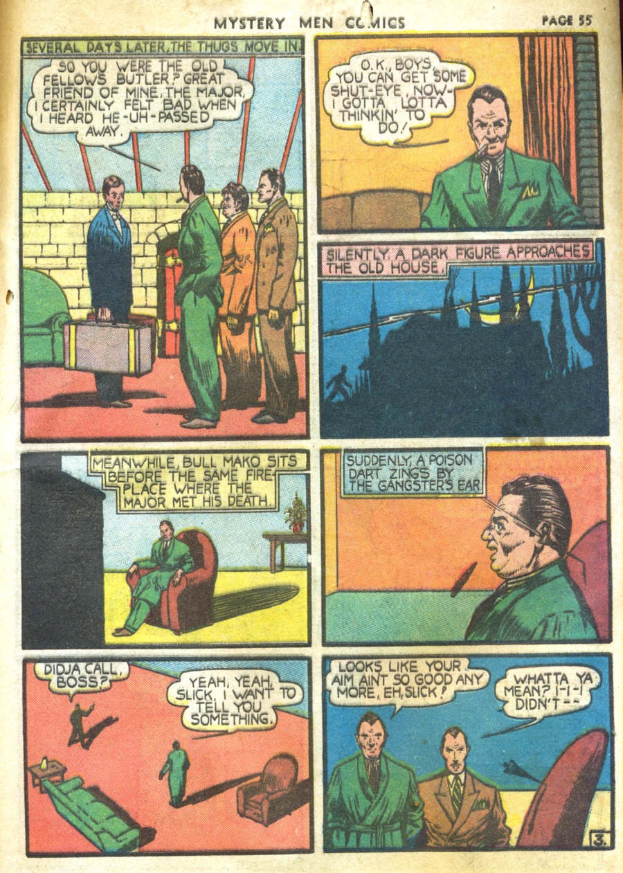 Read online Mystery Men Comics comic -  Issue #11 - 57