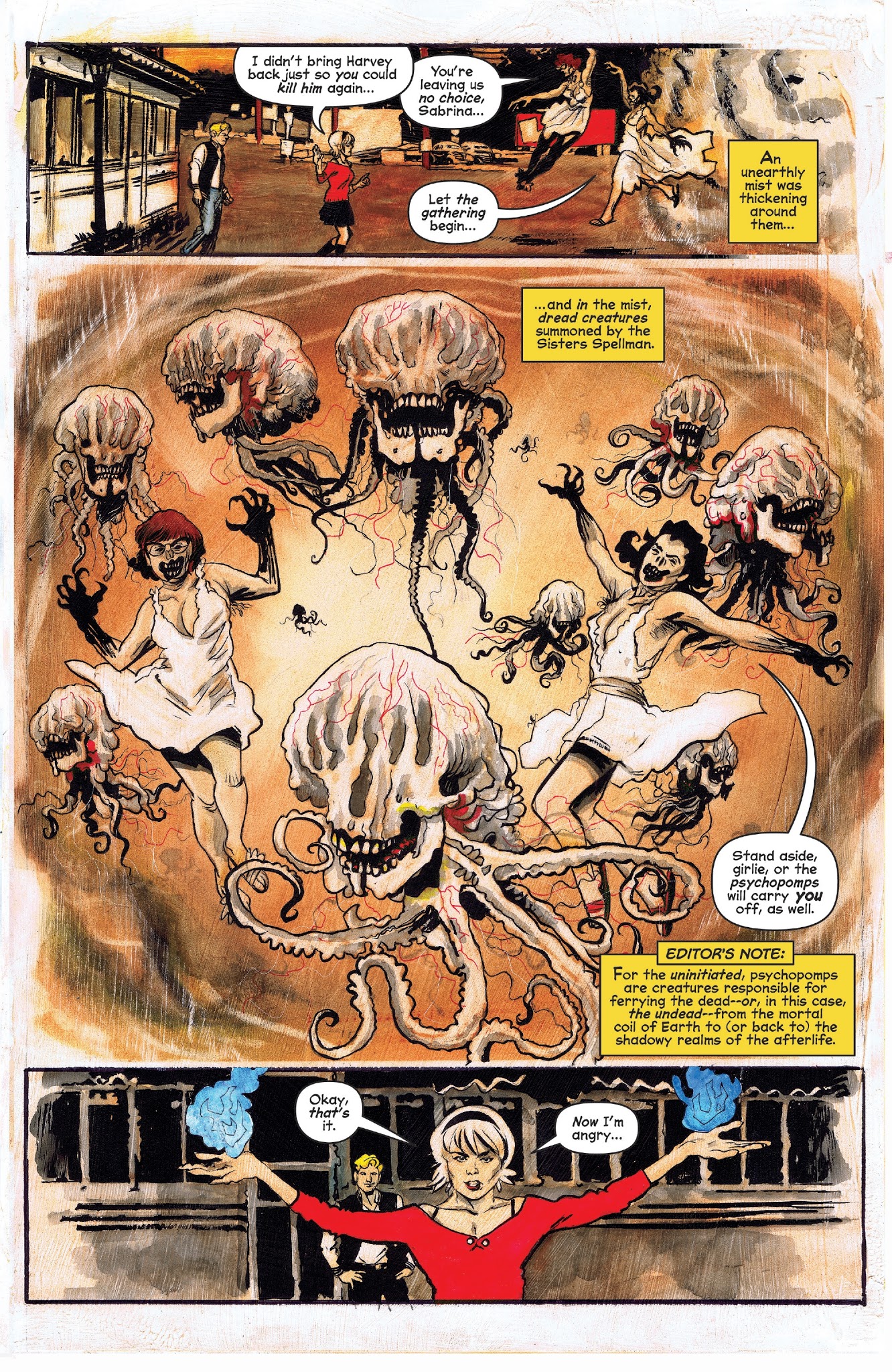 Read online Chilling Adventures of Sabrina comic -  Issue #8 - 18