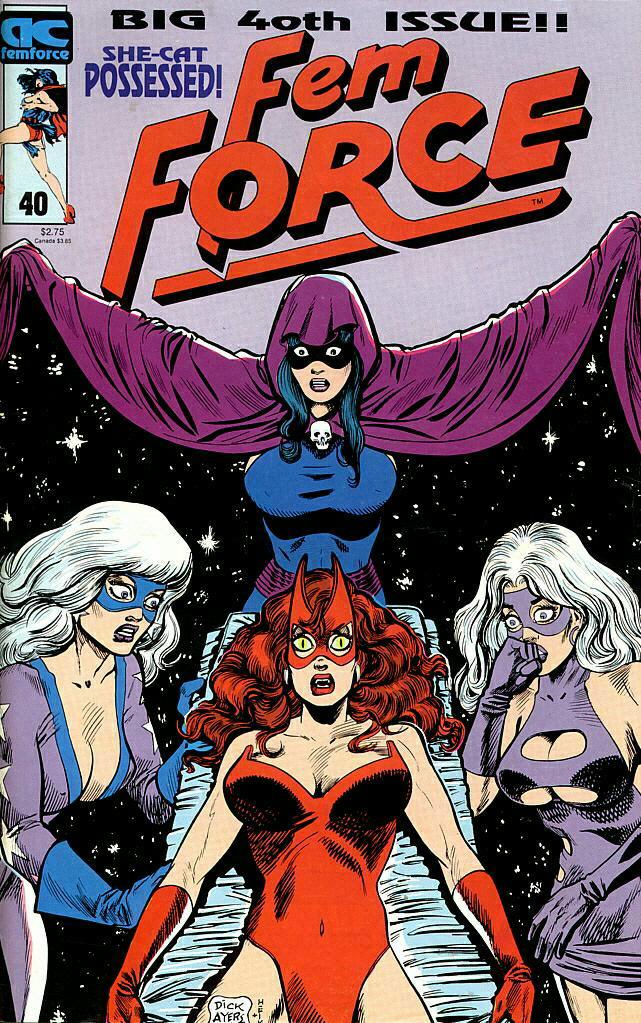 Read online Femforce comic -  Issue #40 - 1