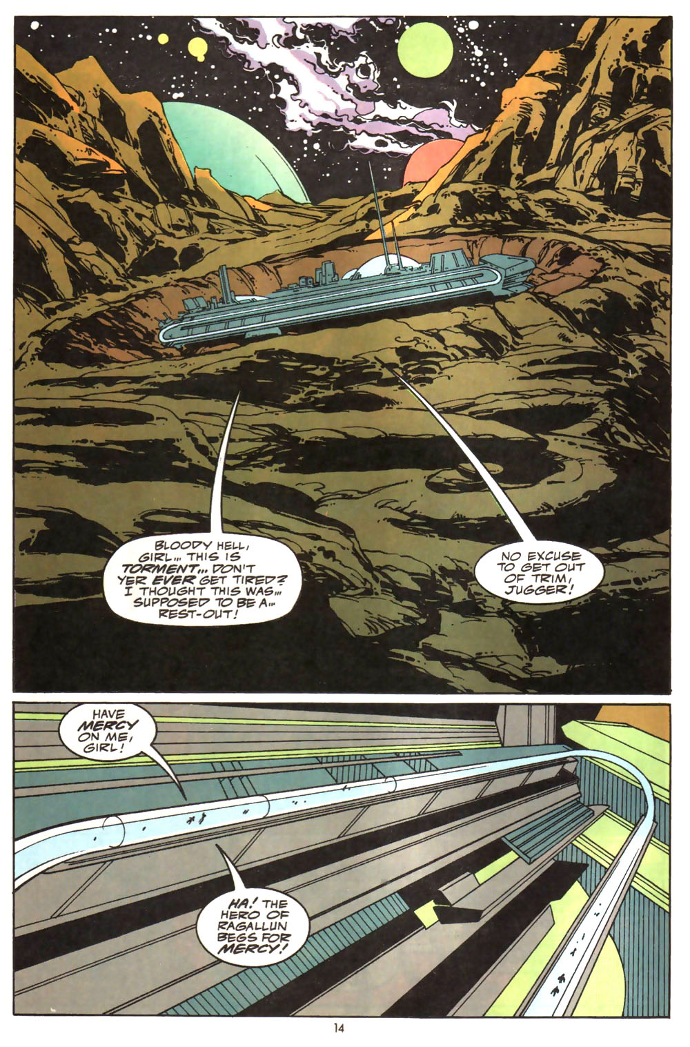 Read online Alien Legion (1987) comic -  Issue #12 - 16