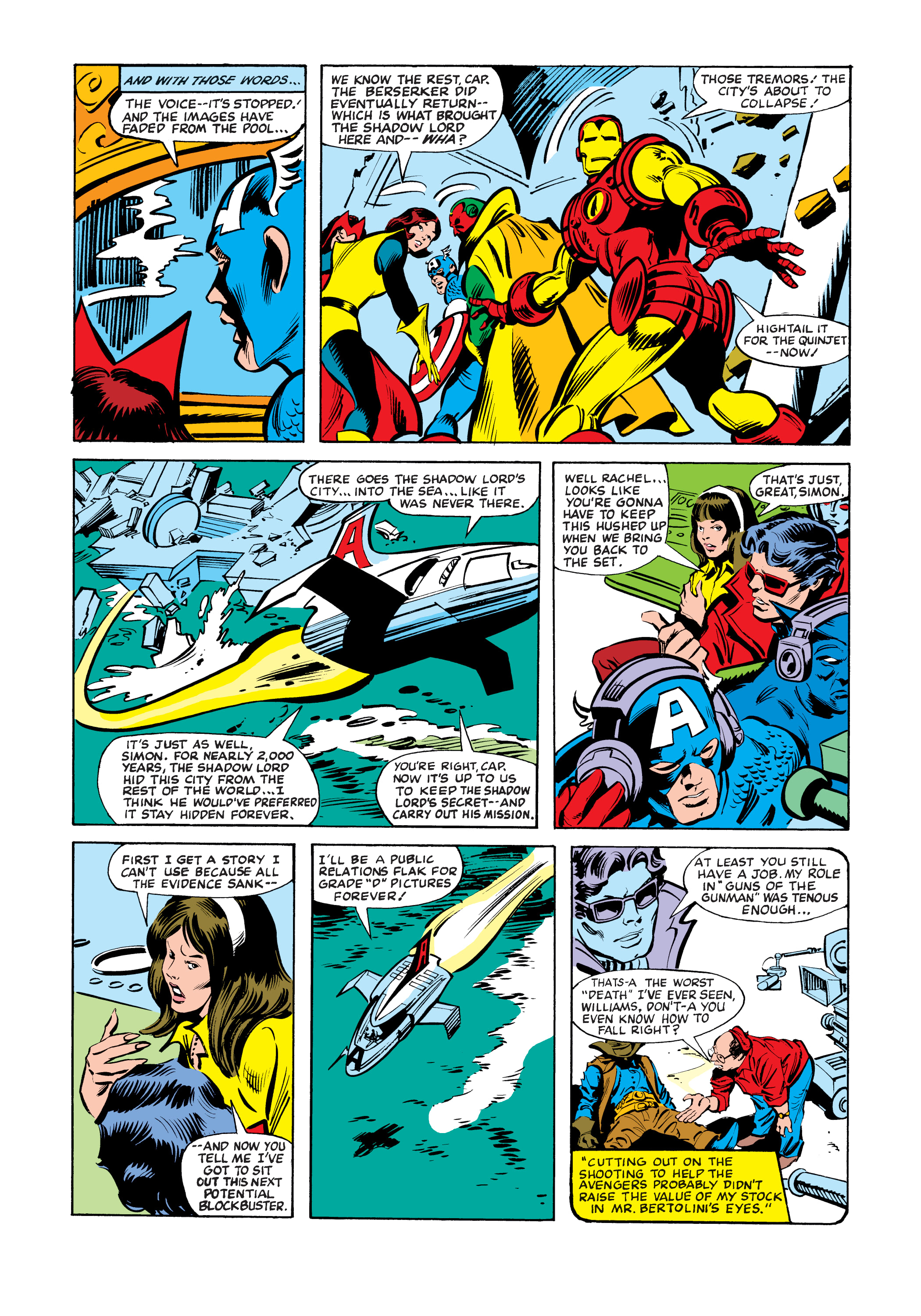 Read online Marvel Masterworks: The Avengers comic -  Issue # TPB 20 (Part 2) - 35