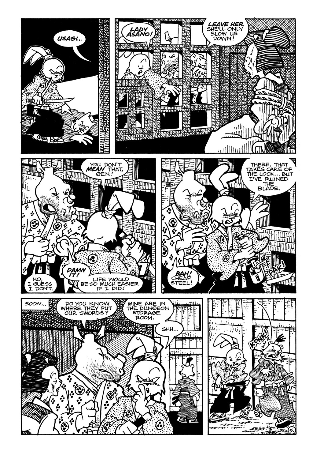 Read online Usagi Yojimbo (1987) comic -  Issue #36 - 7