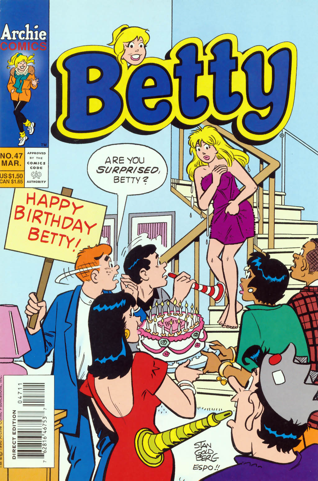 Read online Betty comic -  Issue #47 - 1
