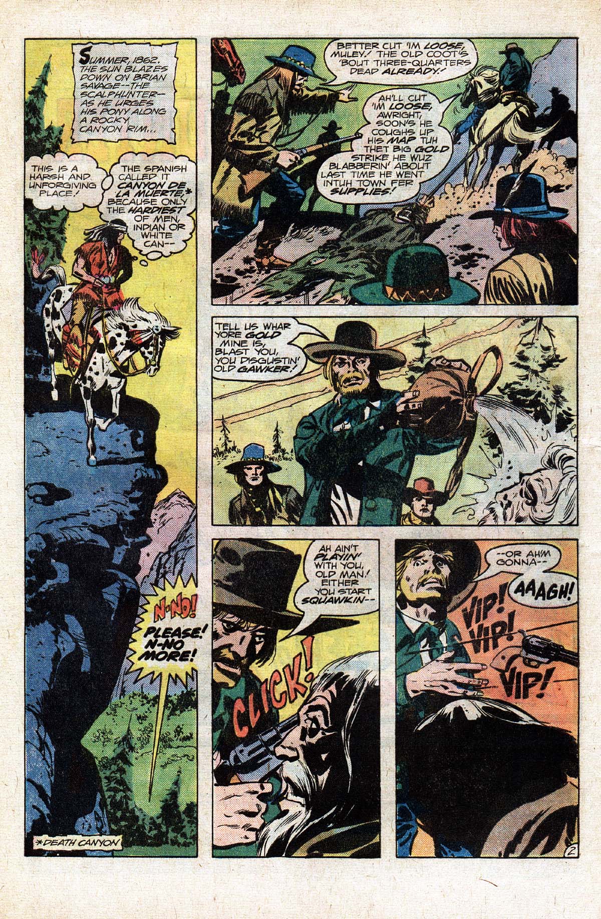 Read online Weird Western Tales (1972) comic -  Issue #41 - 4