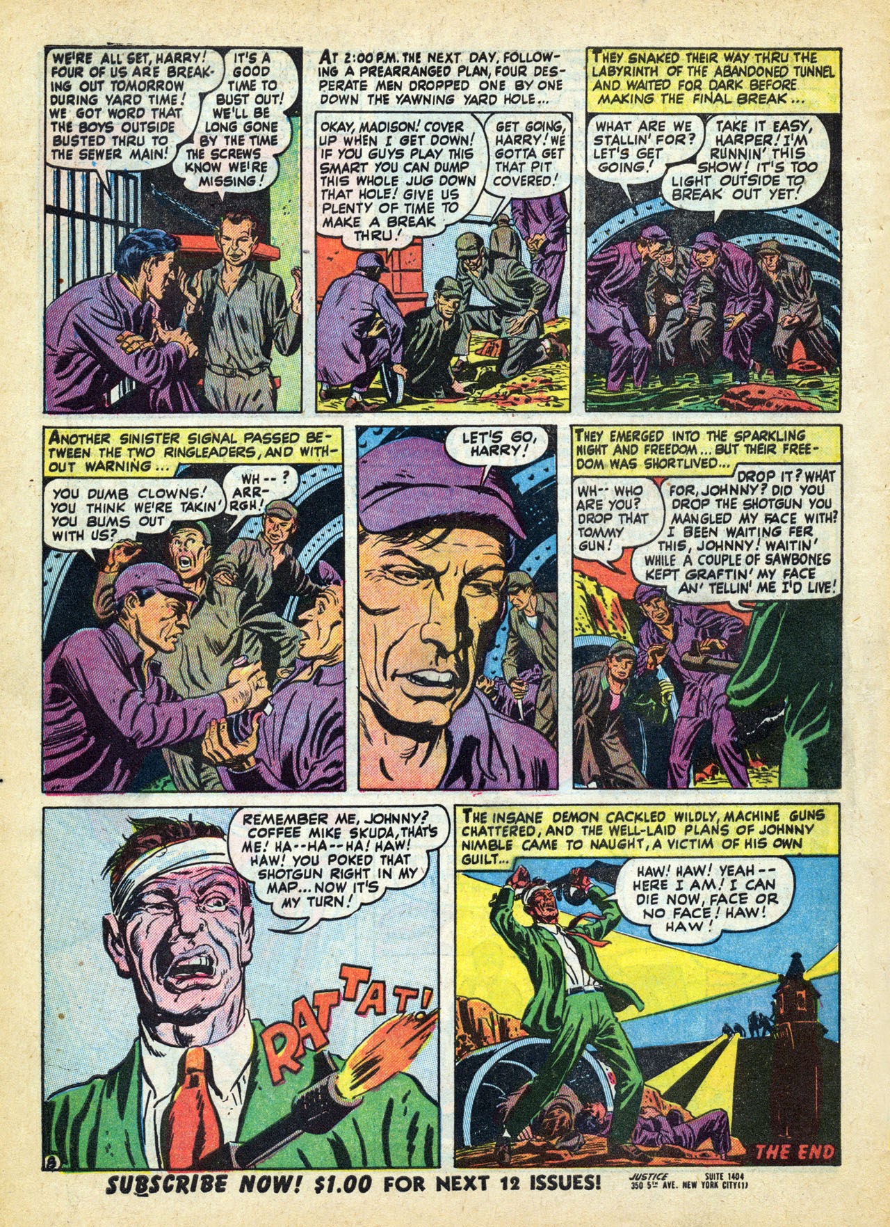 Read online Justice (1947) comic -  Issue #22 - 10