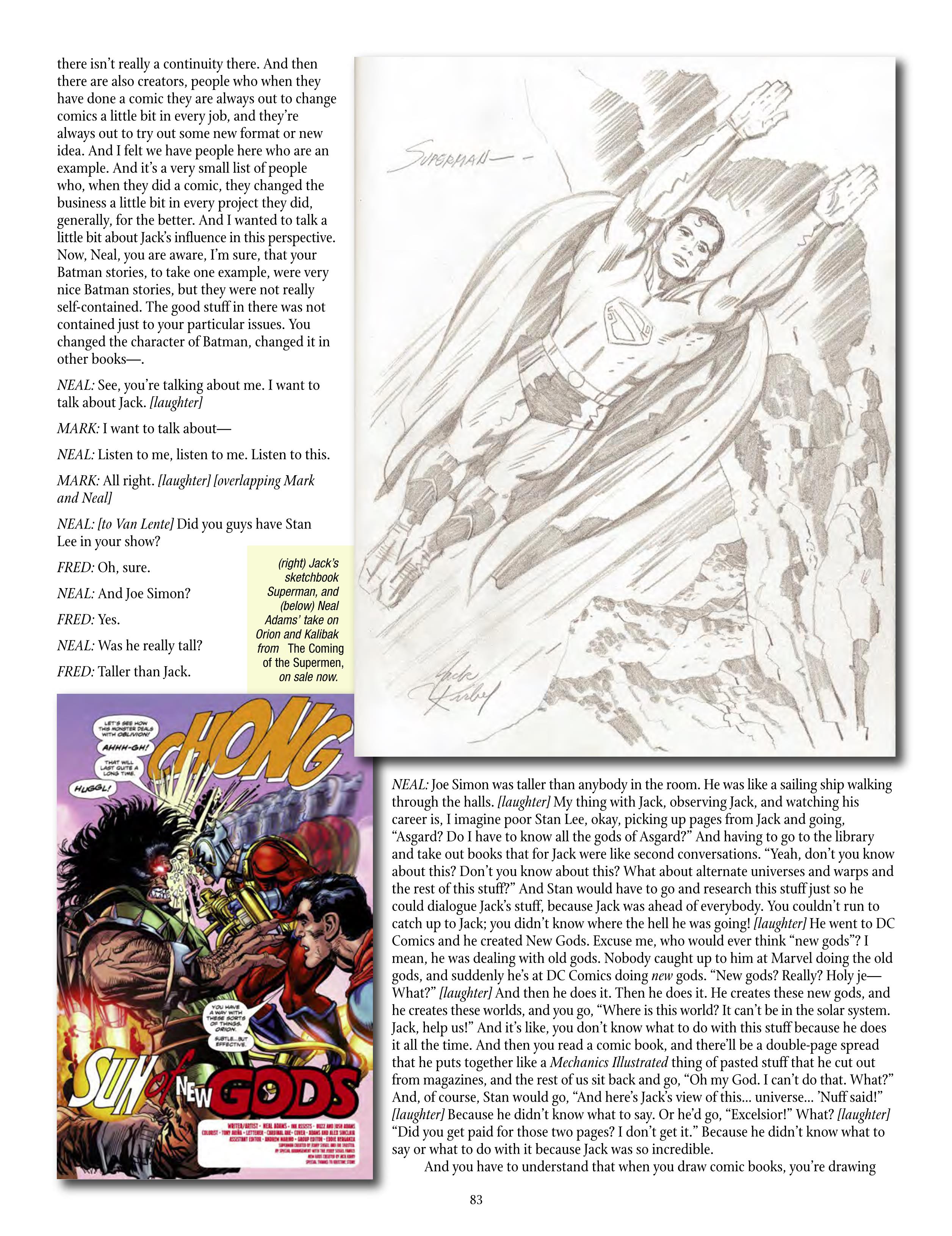 Read online The Jack Kirby Collector comic -  Issue #68 - 85