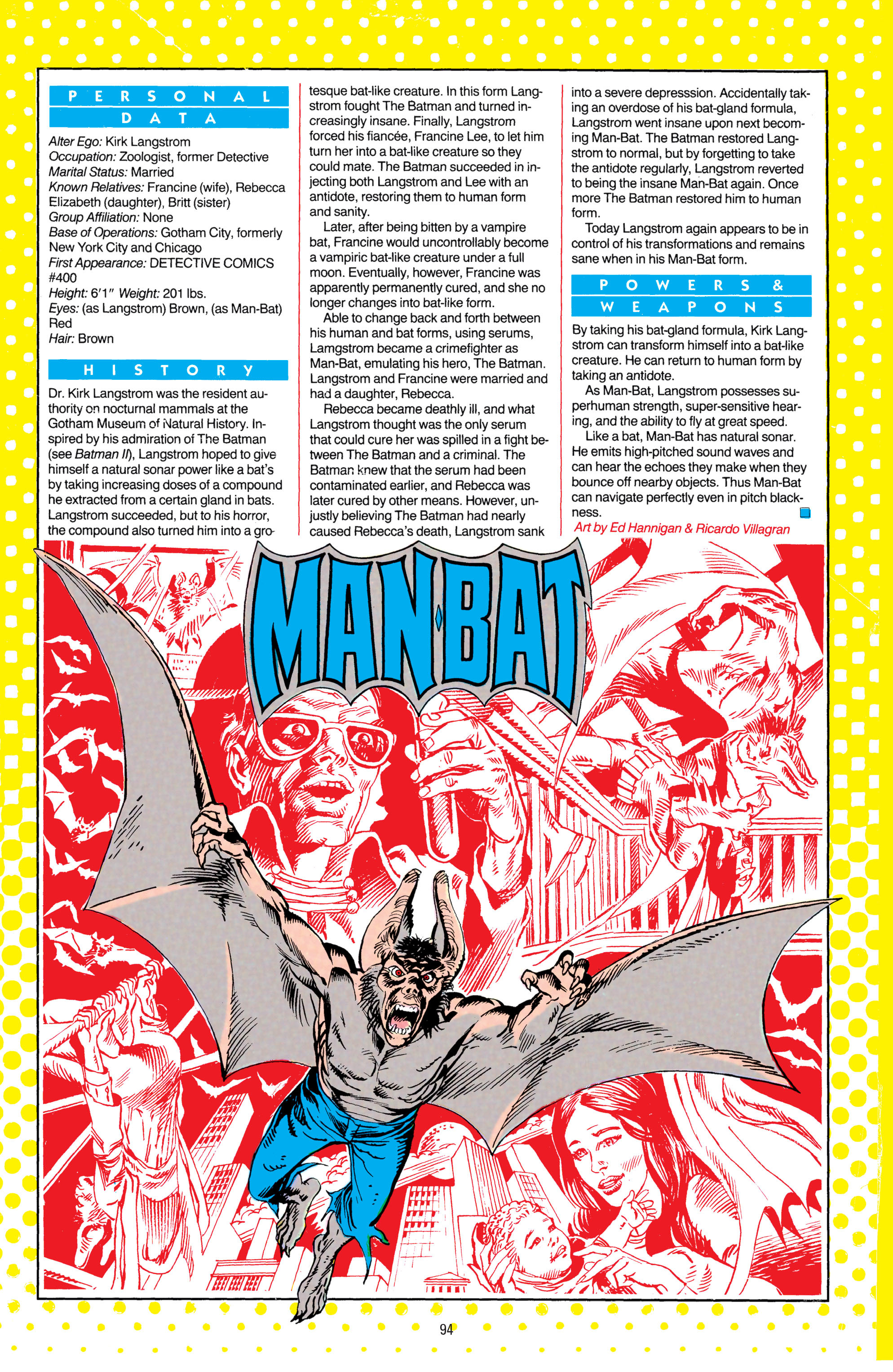 Read online Batman Arkham: Man-Bat comic -  Issue # TPB (Part 1) - 94