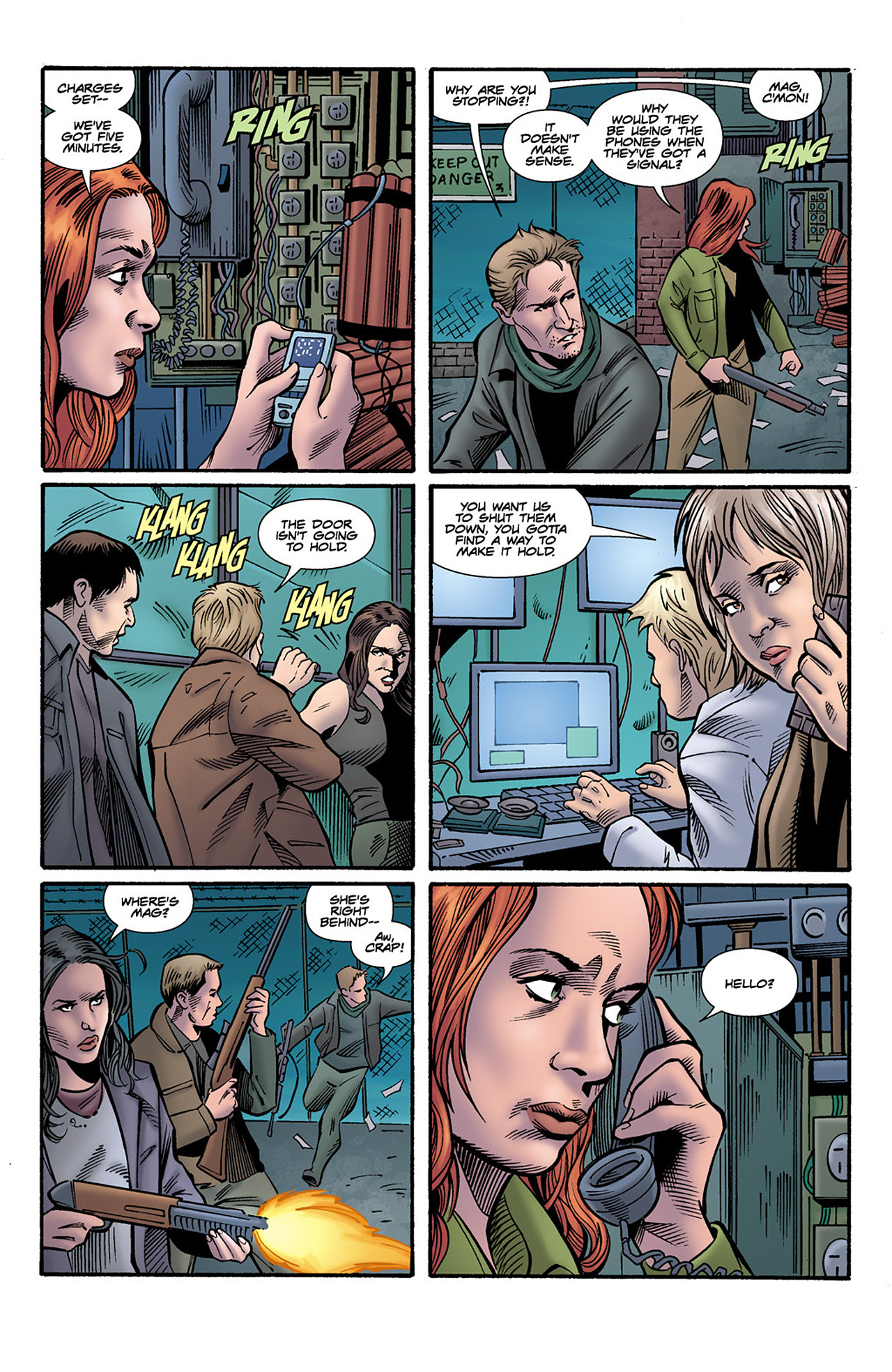 Read online Dollhouse comic -  Issue #5 - 14