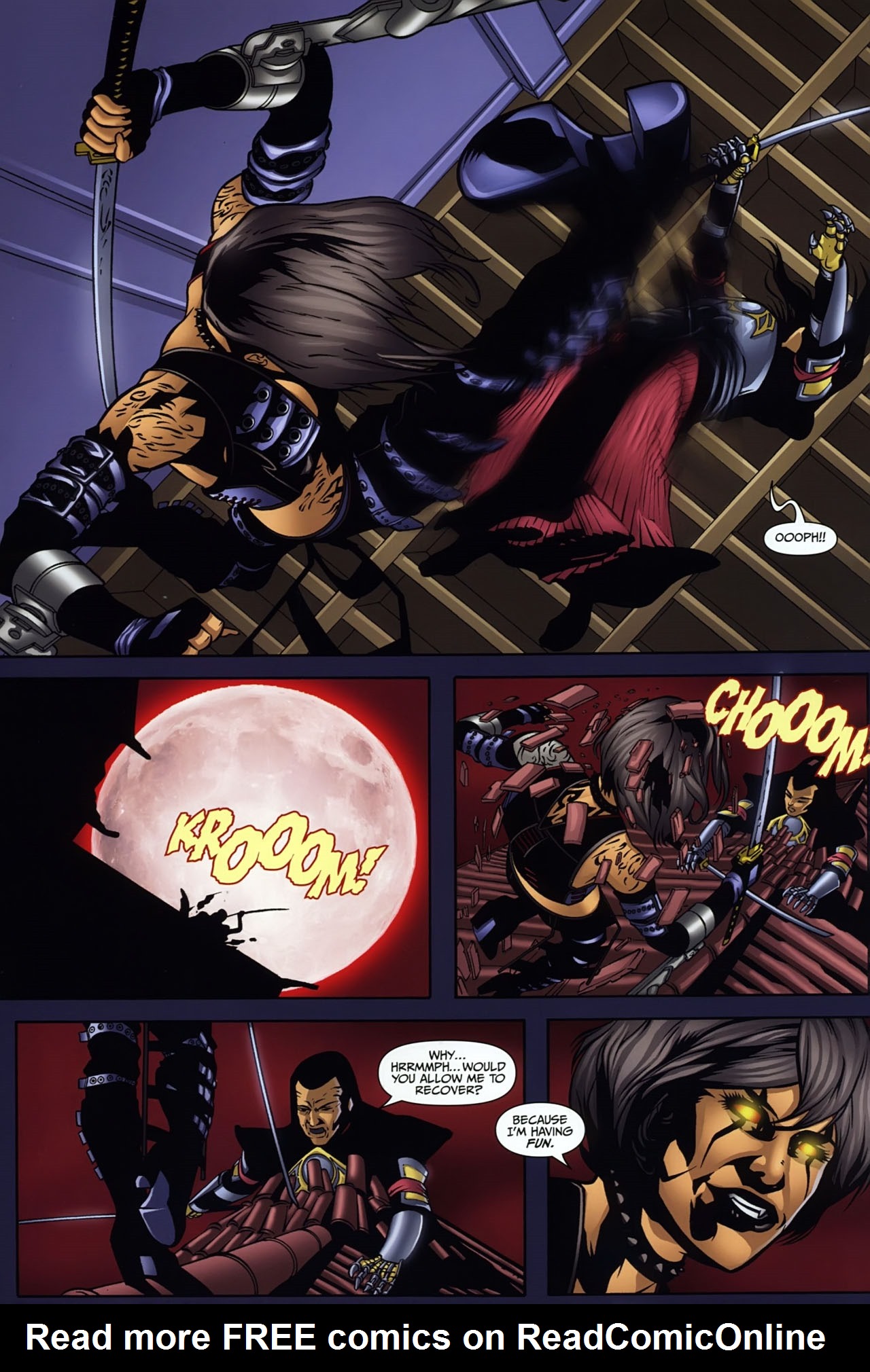 Read online BloodRayne: Tokyo Rogue comic -  Issue #3 - 18