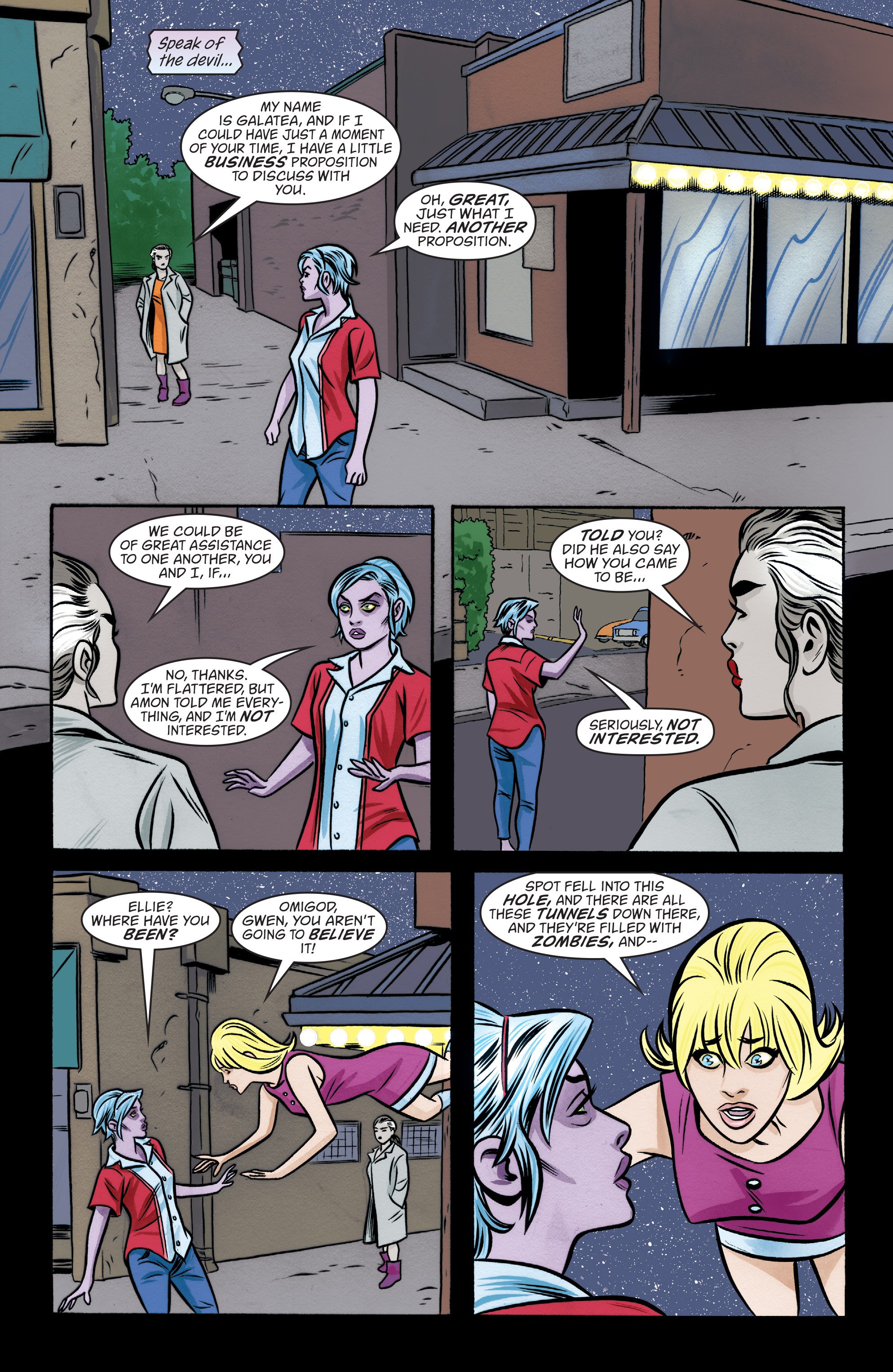 Read online iZombie comic -  Issue #14 - 16