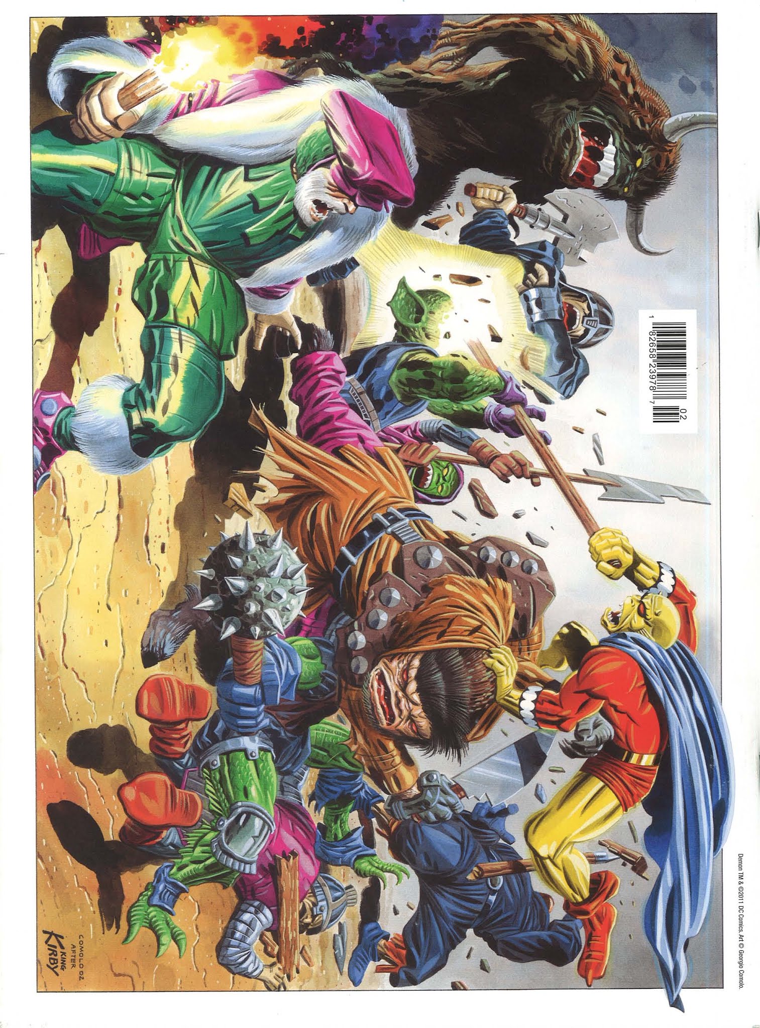 Read online The Jack Kirby Collector comic -  Issue #57 - 84