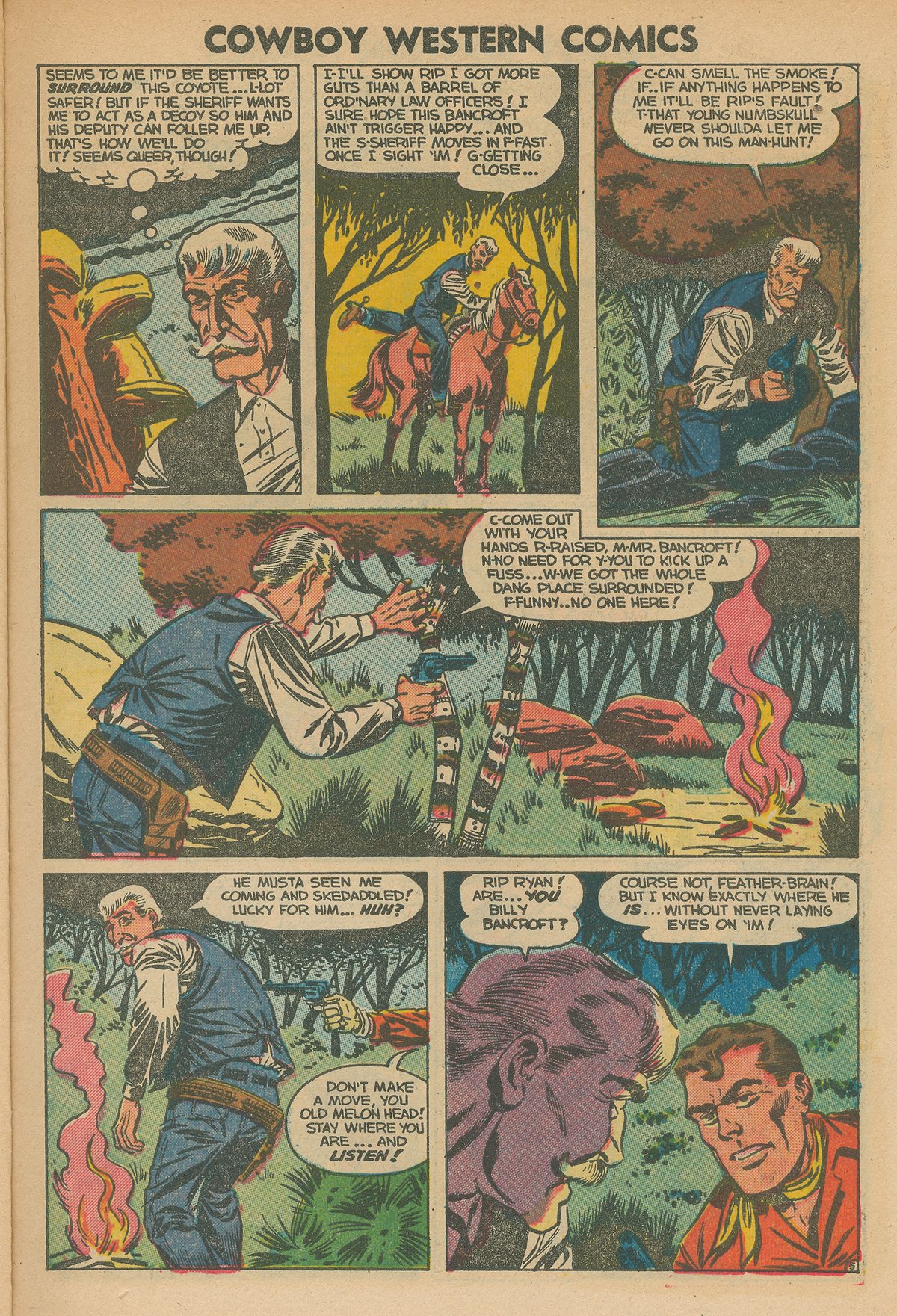 Read online Cowboy Western Comics (1954) comic -  Issue #48 - 7