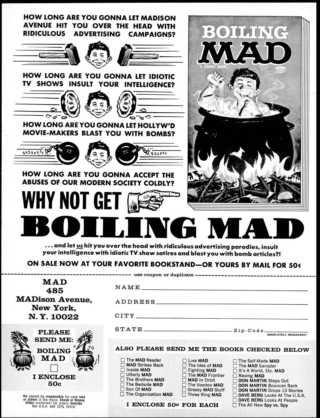 Read online MAD comic -  Issue #107 - 2