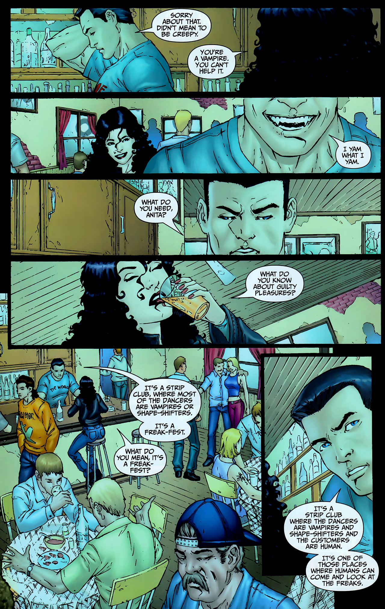 Read online Anita Blake, Vampire Hunter: The First Death comic -  Issue #1 - 16
