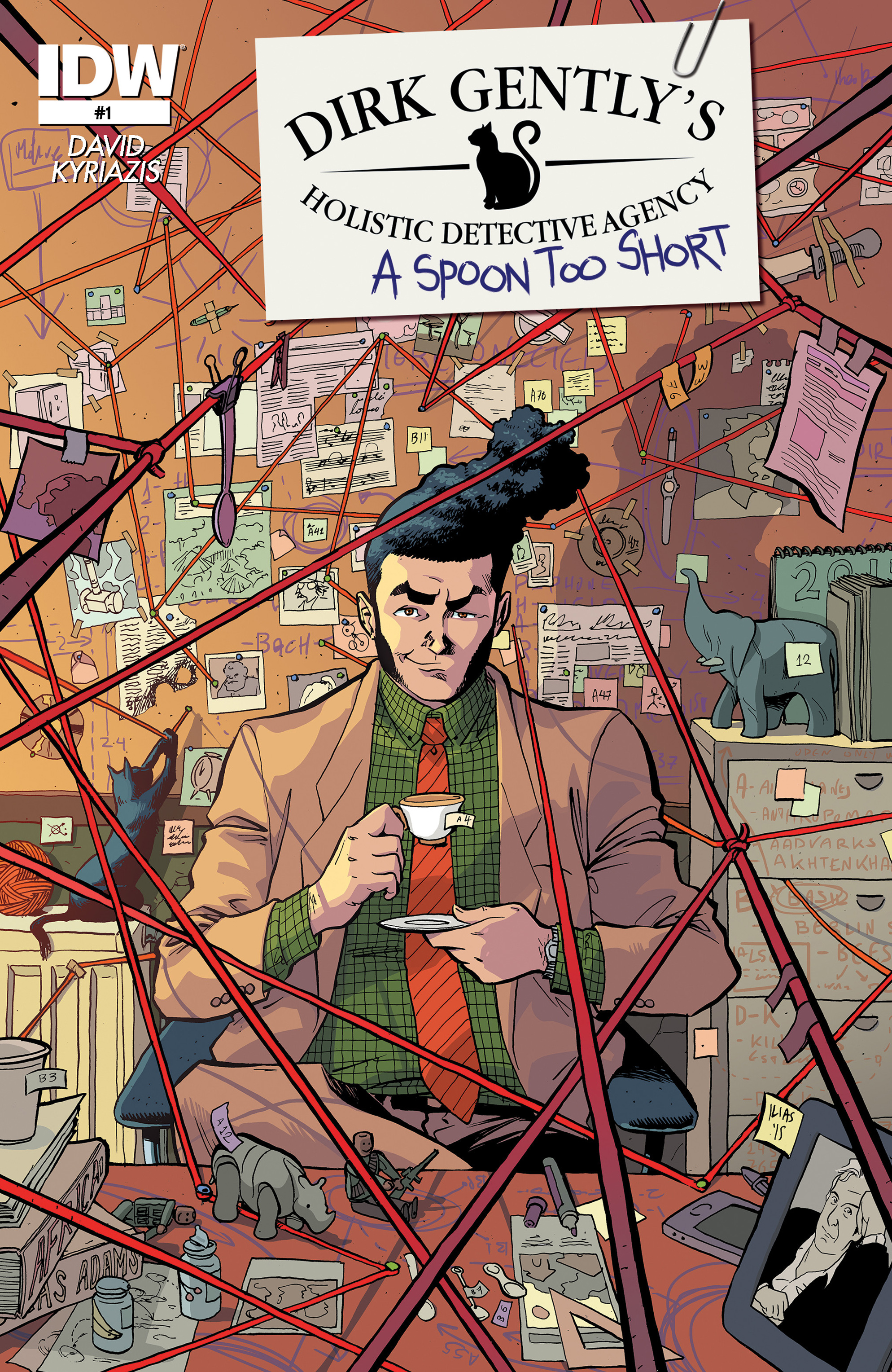 Dirk Gently's Holistic Detective Agency: A Spoon Too Short issue 1 - Page 1