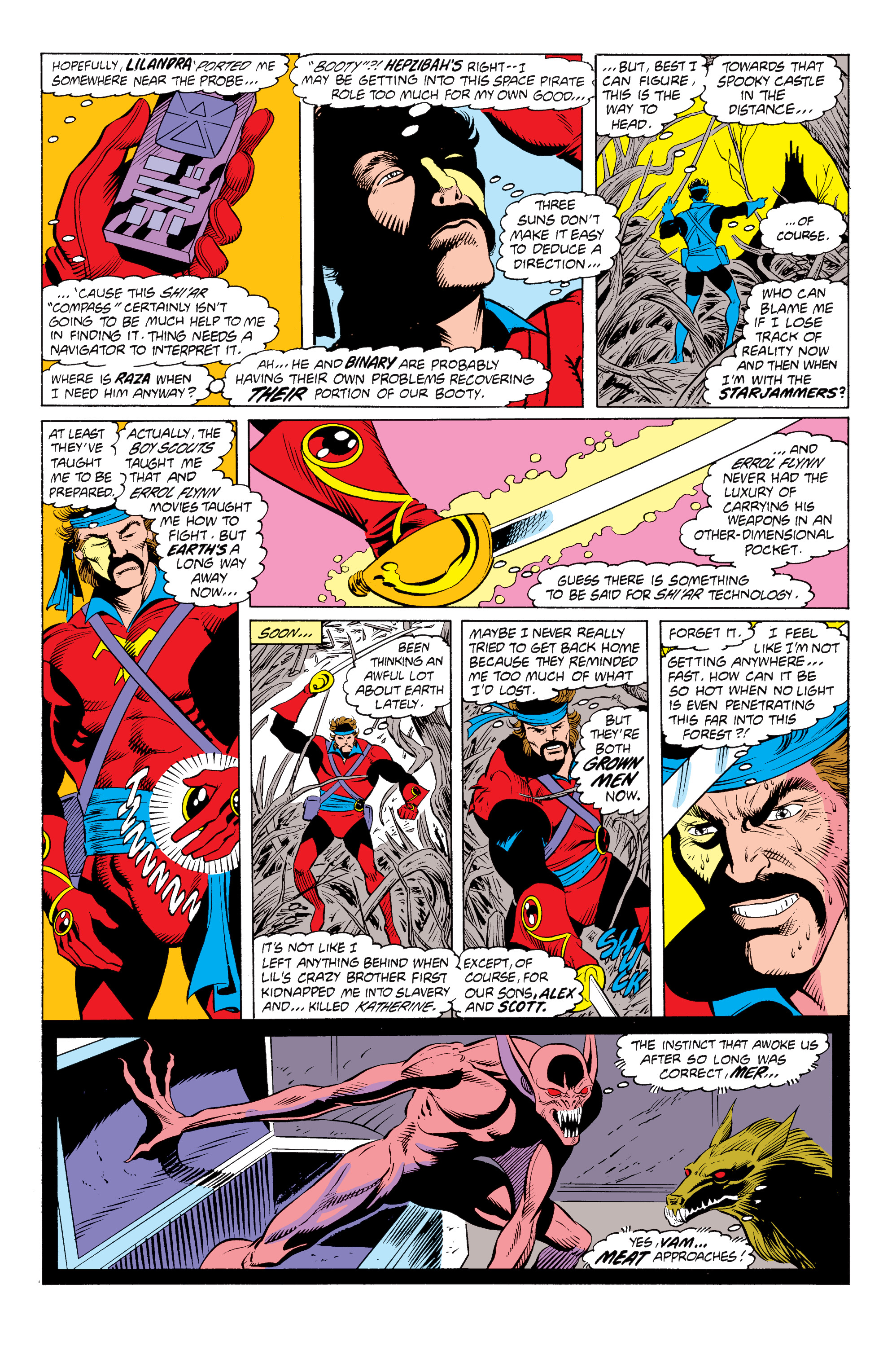 Read online X-Men: Starjammers by Dave Cockrum comic -  Issue # TPB (Part 4) - 48