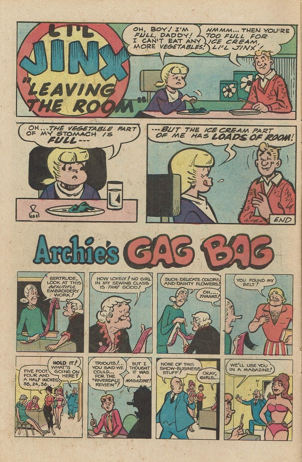 Read online Archie's TV Laugh-Out comic -  Issue #54 - 10