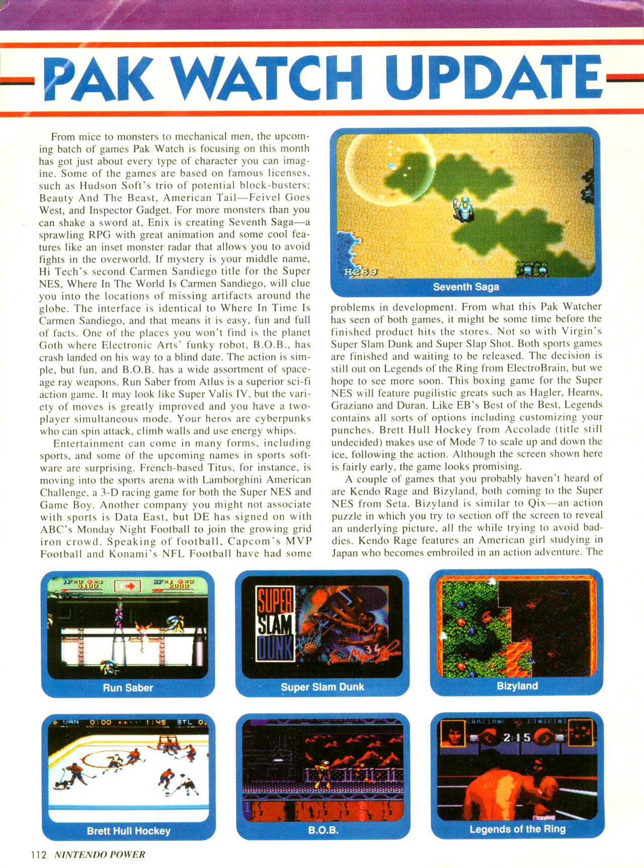 Read online Nintendo Power comic -  Issue #47 - 115