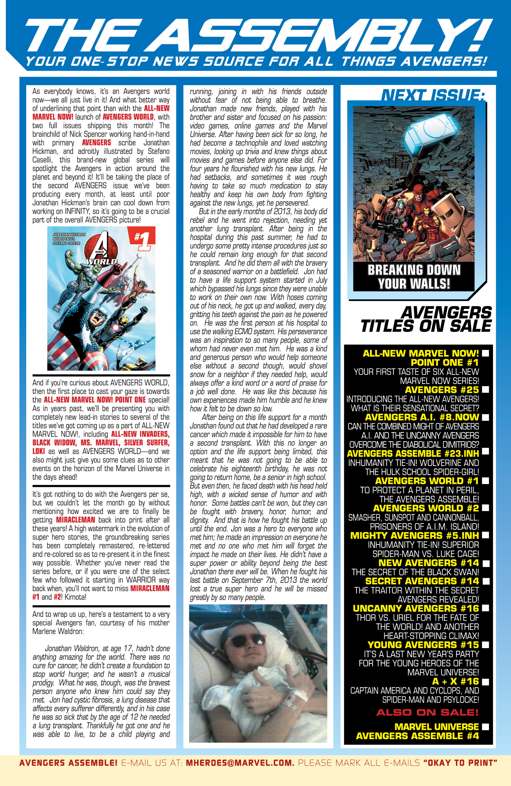 Read online Avengers (2013) comic -  Issue #25 - 25