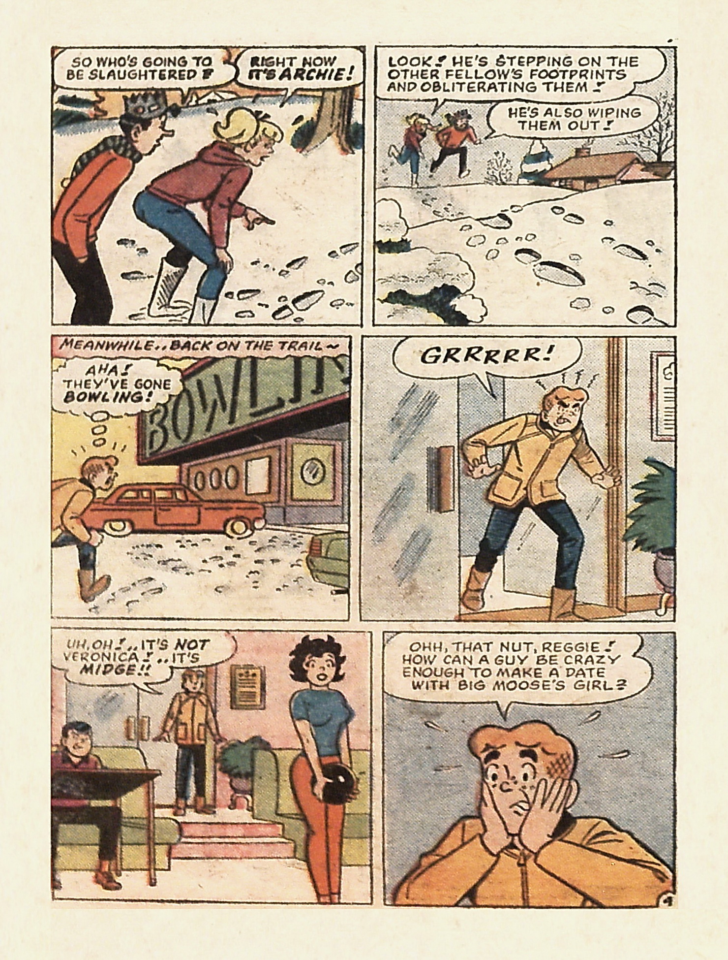 Read online Archie...Archie Andrews, Where Are You? Digest Magazine comic -  Issue #1 - 6