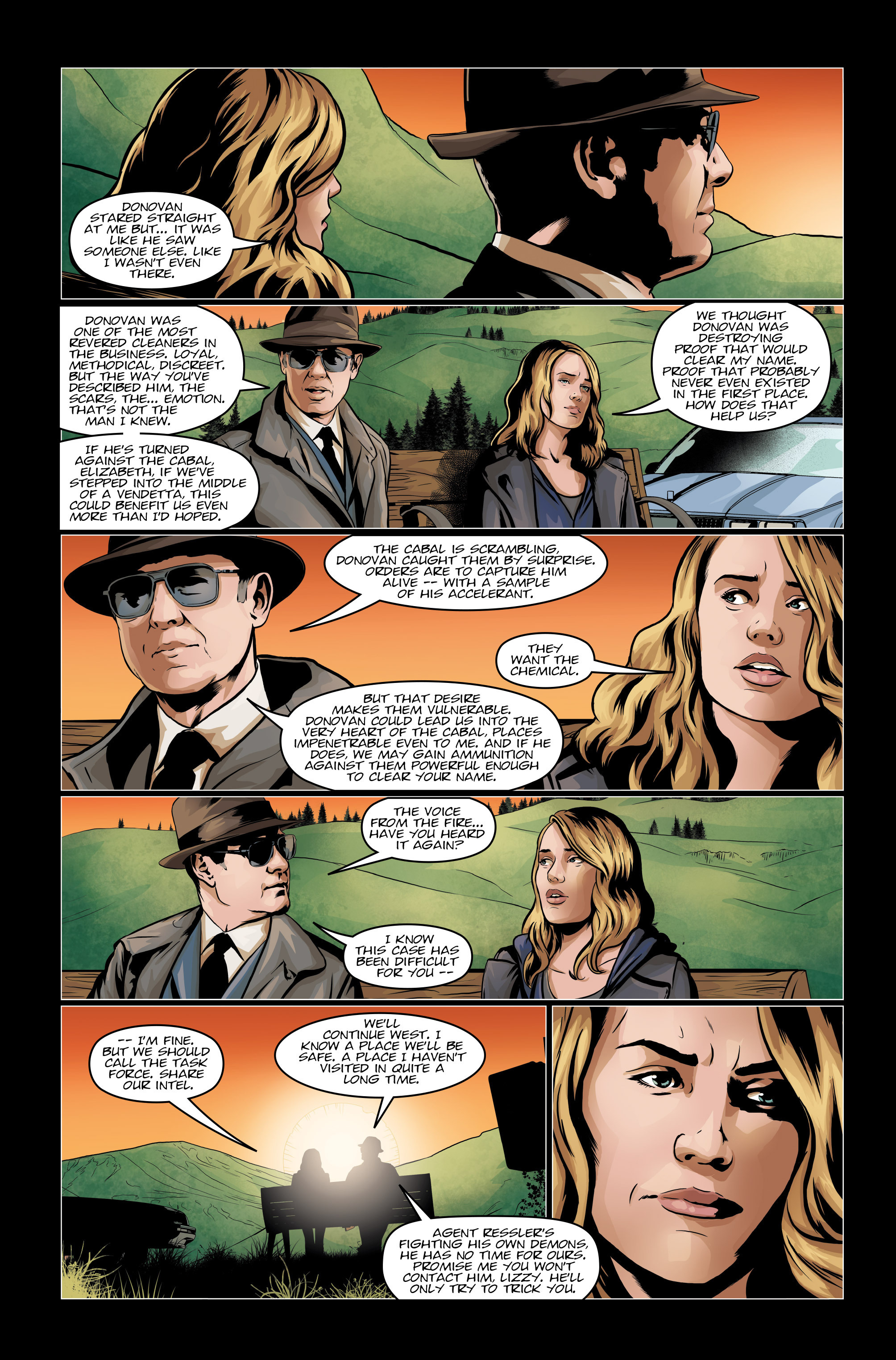 Read online The Blacklist comic -  Issue #8 - 16