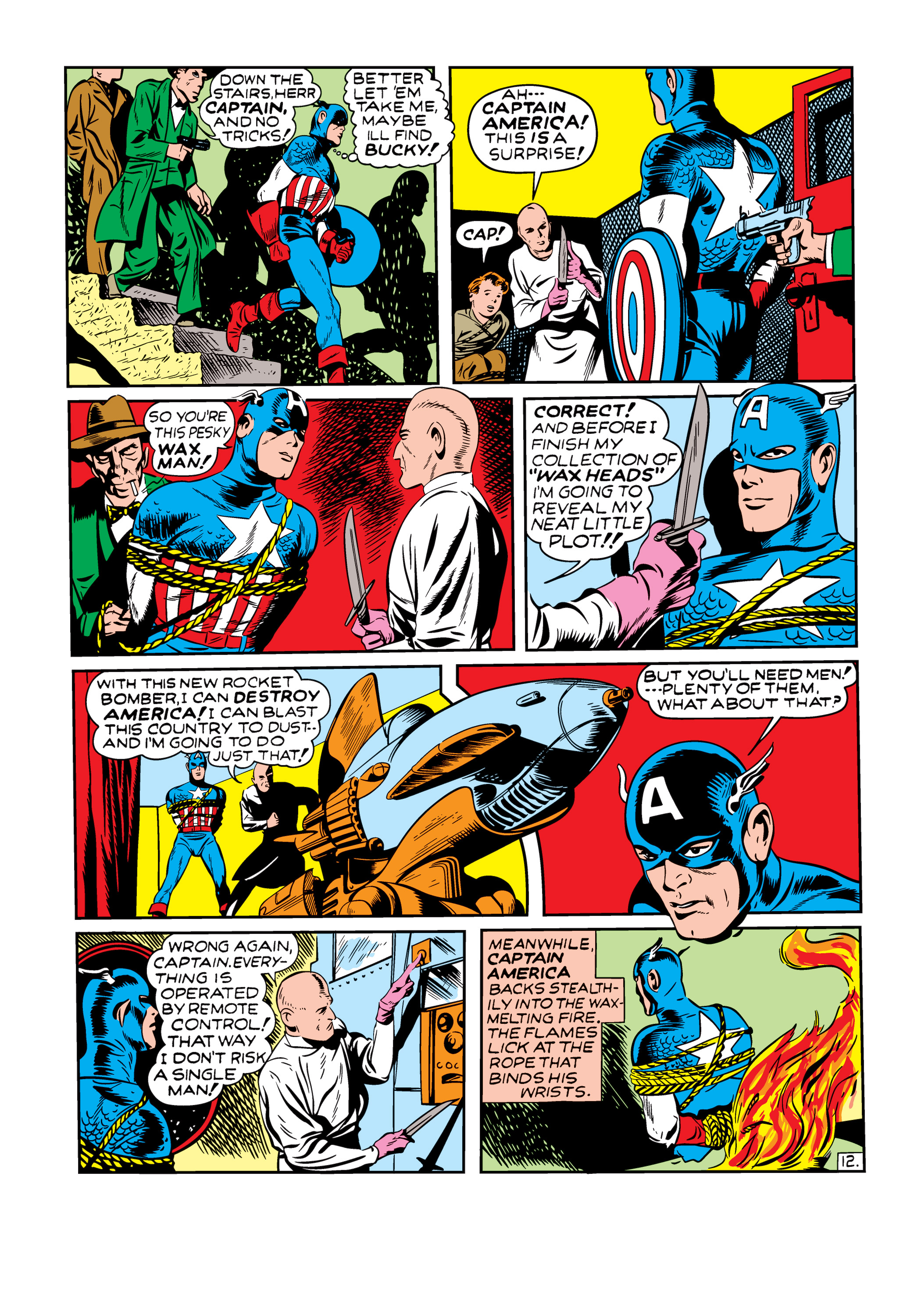 Read online Marvel Masterworks: Golden Age Captain America comic -  Issue # TPB 1 (Part 2) - 20