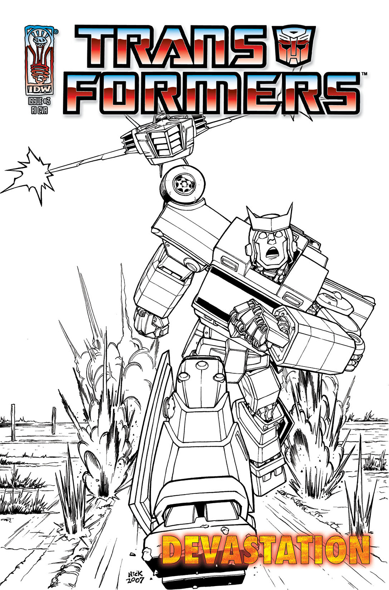 Read online The Transformers: Devastation comic -  Issue #3 - 3