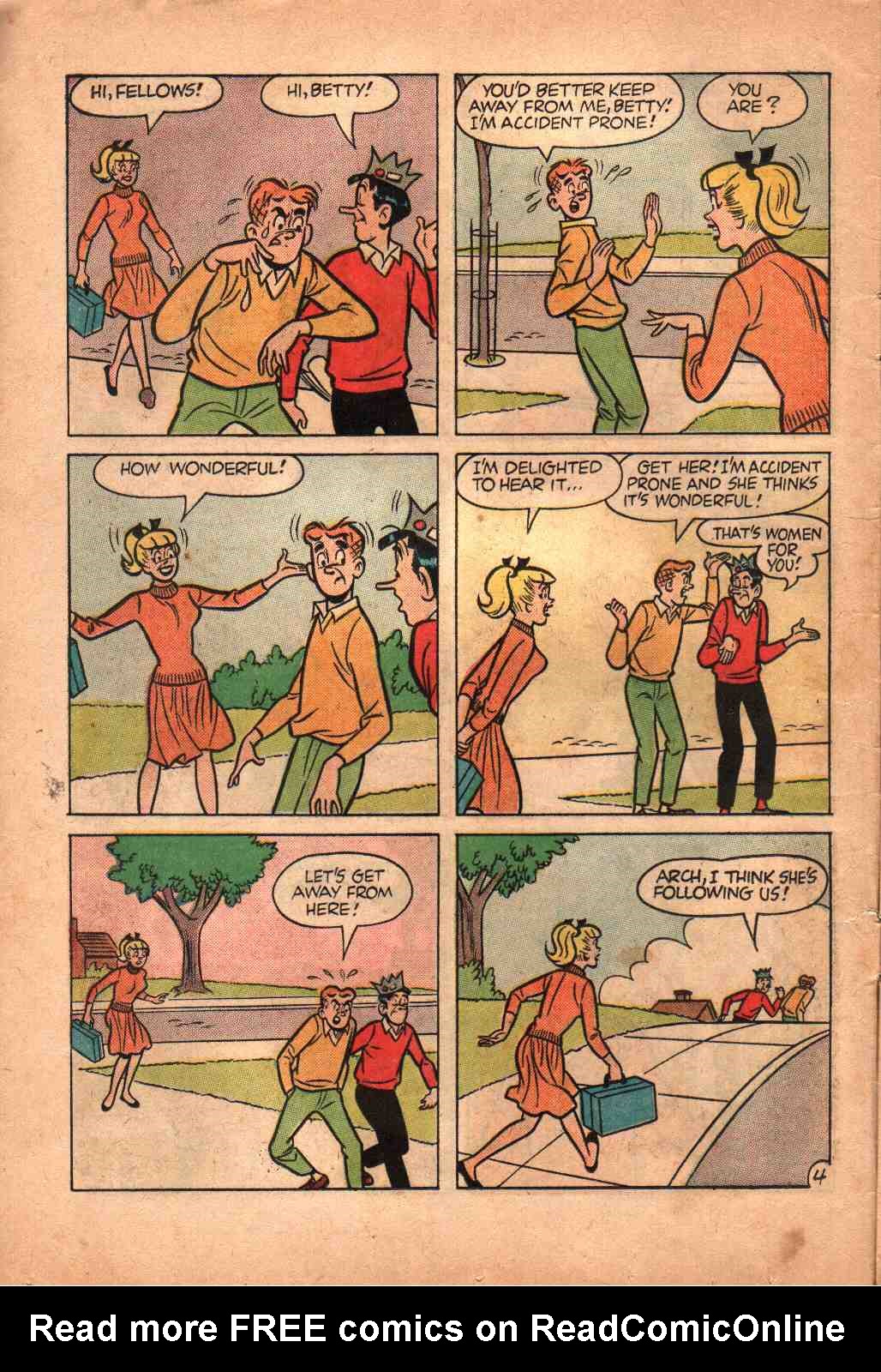 Read online Archie's Pal Jughead comic -  Issue #123 - 6
