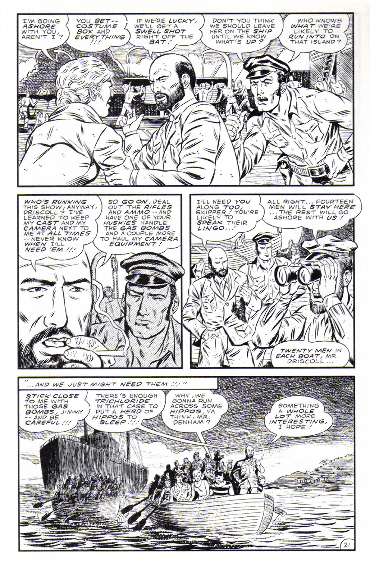 Read online King Kong (1991) comic -  Issue #1 - 22