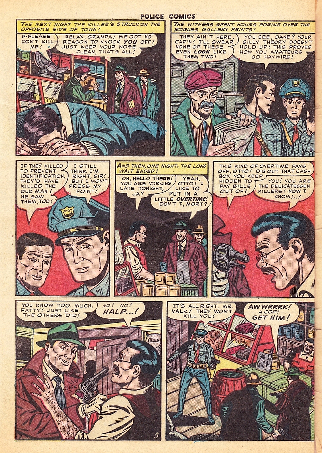 Read online Police Comics comic -  Issue #110 - 34
