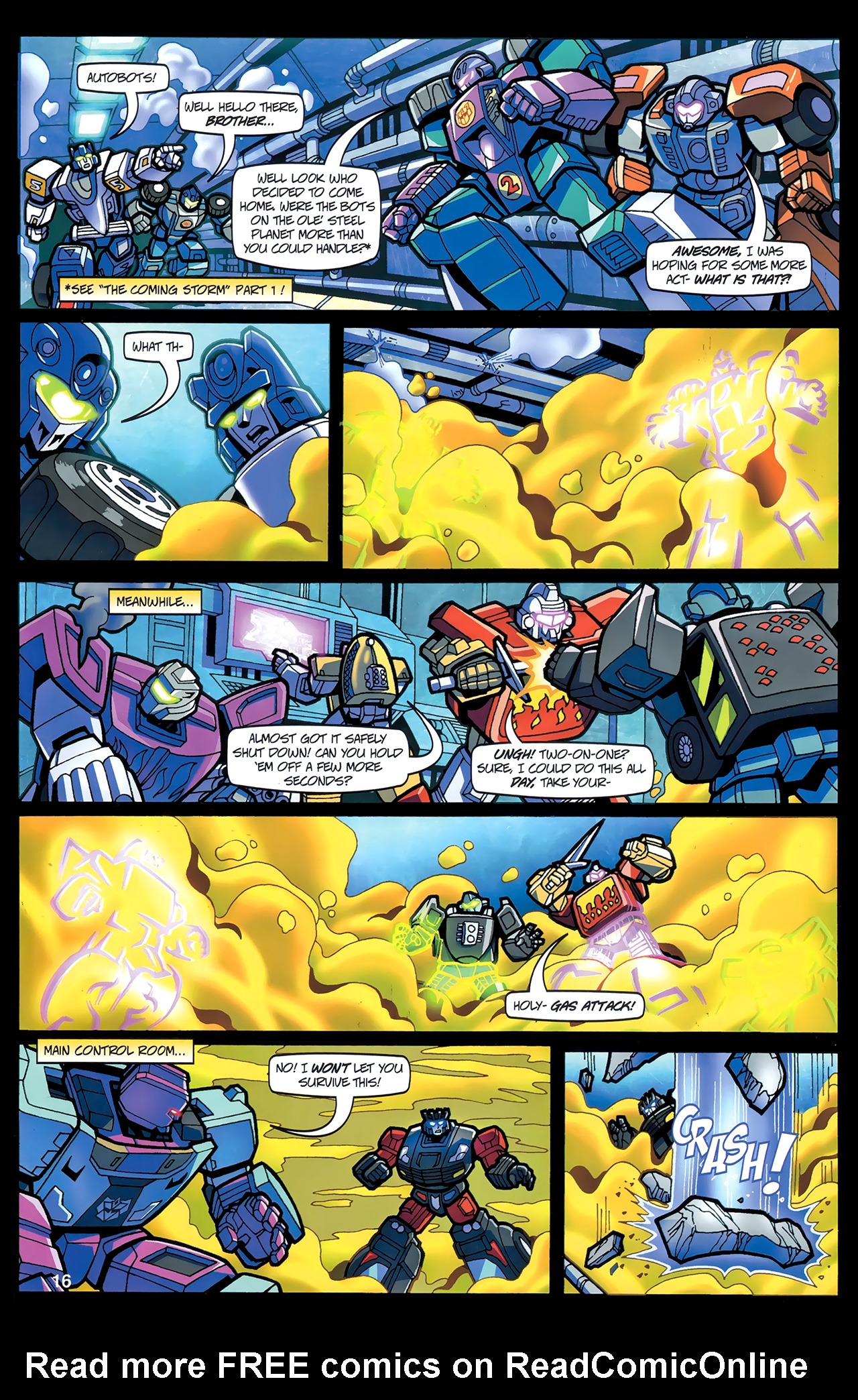 Read online Transformers: Timelines comic -  Issue #5 - 18