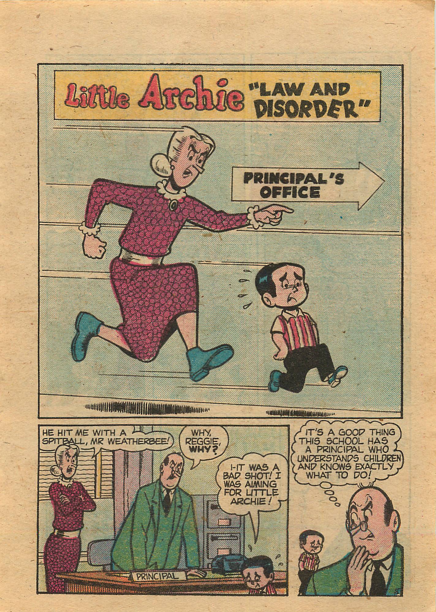 Read online Little Archie Comics Digest Magazine comic -  Issue #1 - 12