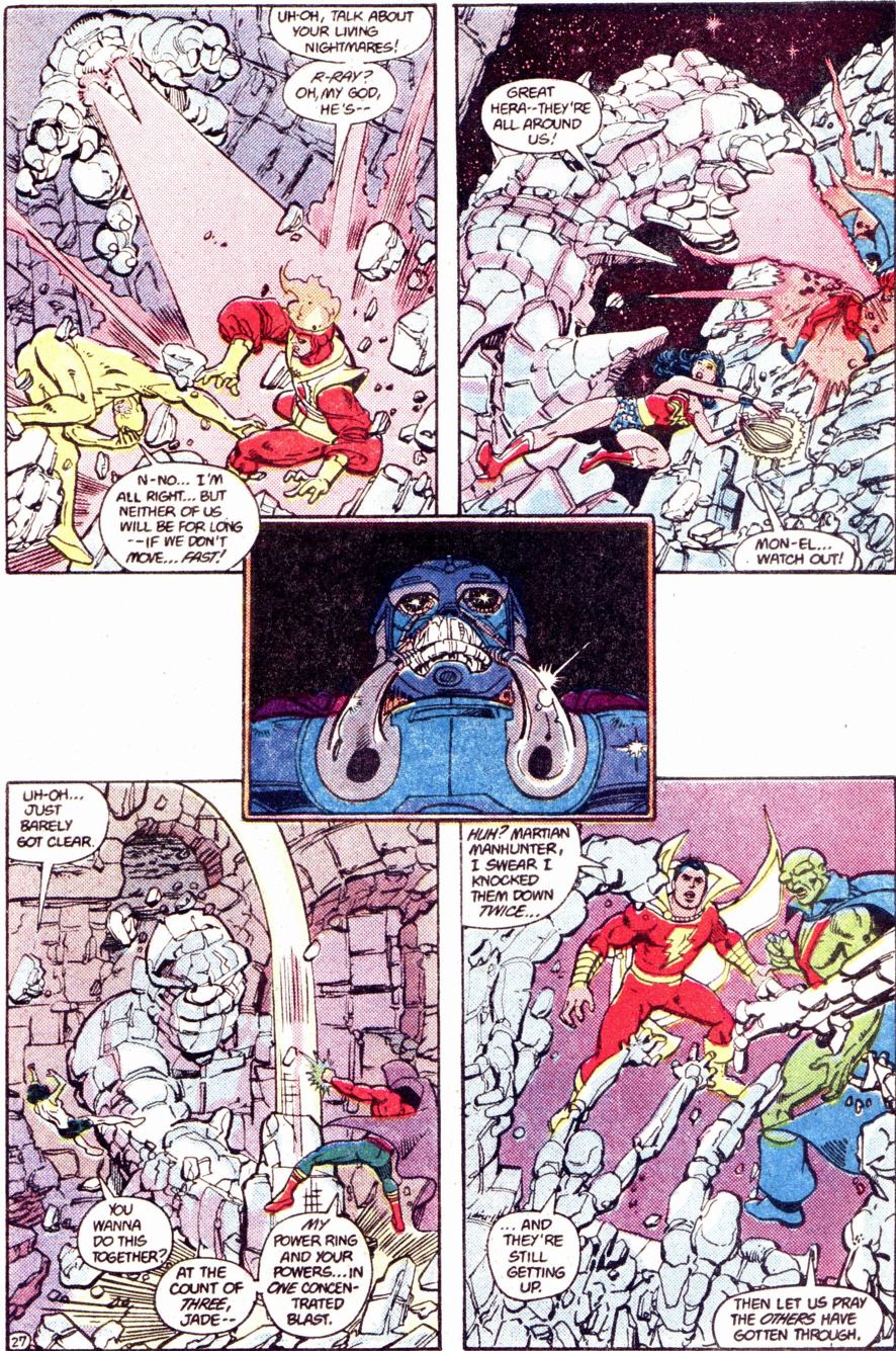 Read online Crisis on Infinite Earths (1985) comic -  Issue #7 - 27