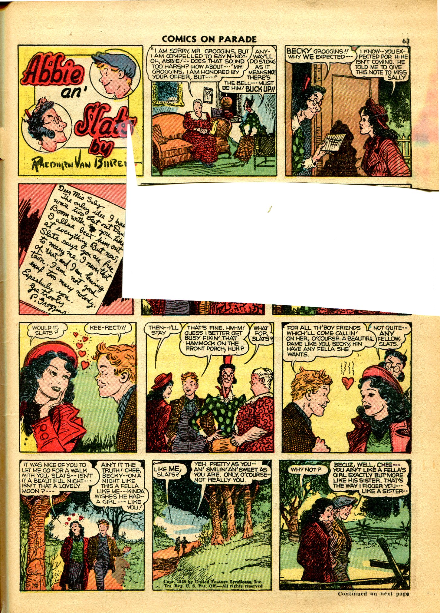Read online Comics on Parade comic -  Issue #15 - 65