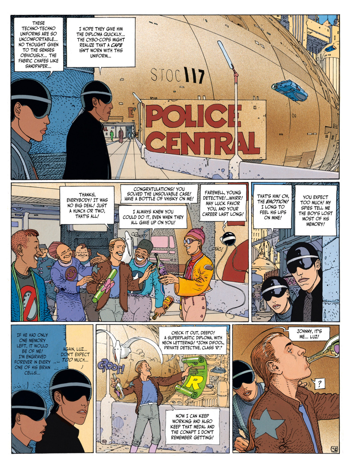Read online Before the Incal comic -  Issue #6 - 35