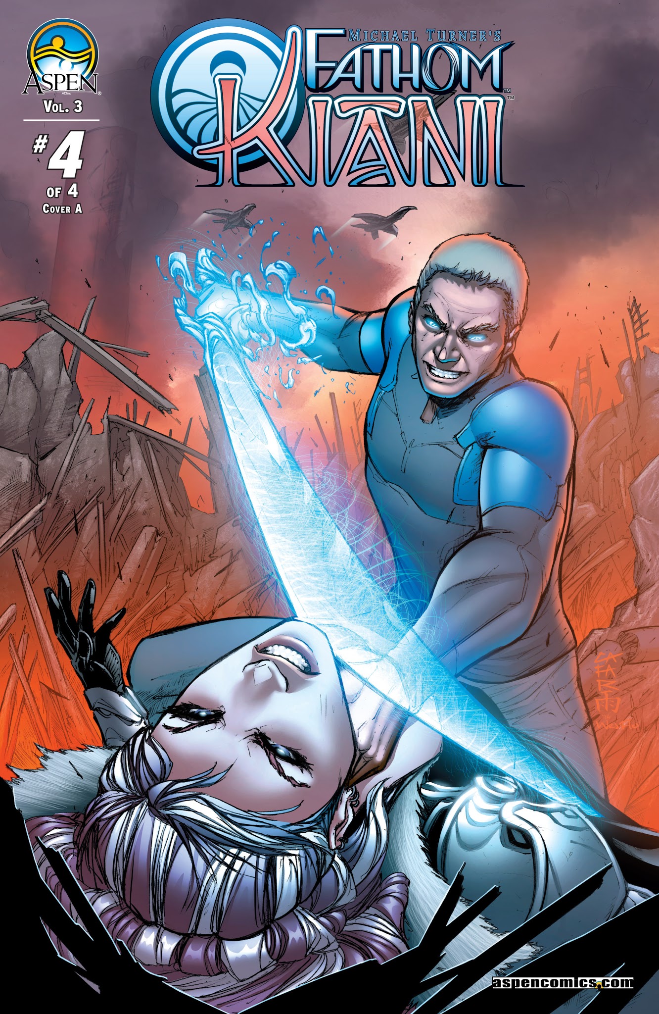 Read online Michael Turner's Fathom: Kiani (2014) comic -  Issue #4 - 1