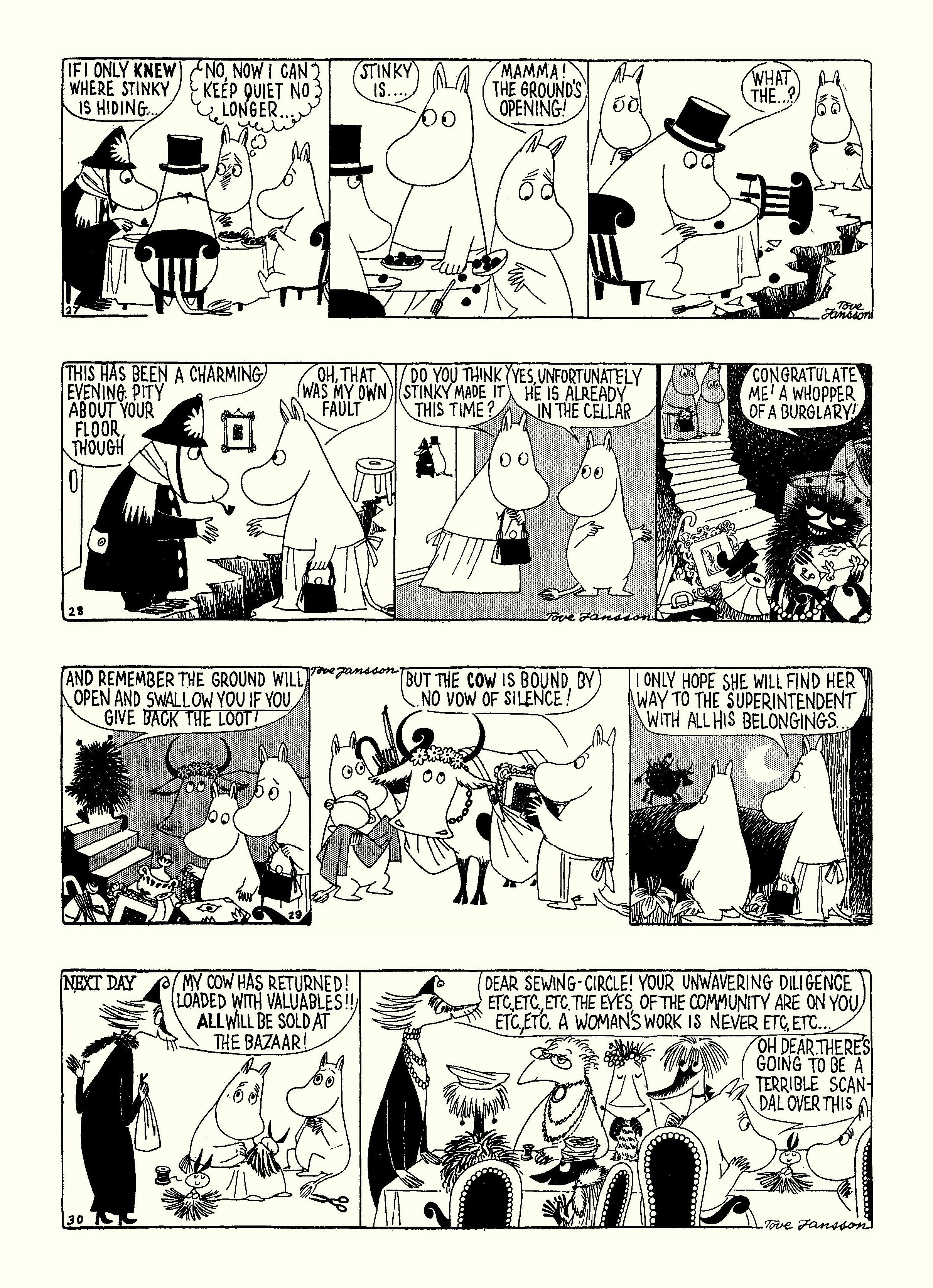 Read online Moomin: The Complete Tove Jansson Comic Strip comic -  Issue # TPB 3 - 88