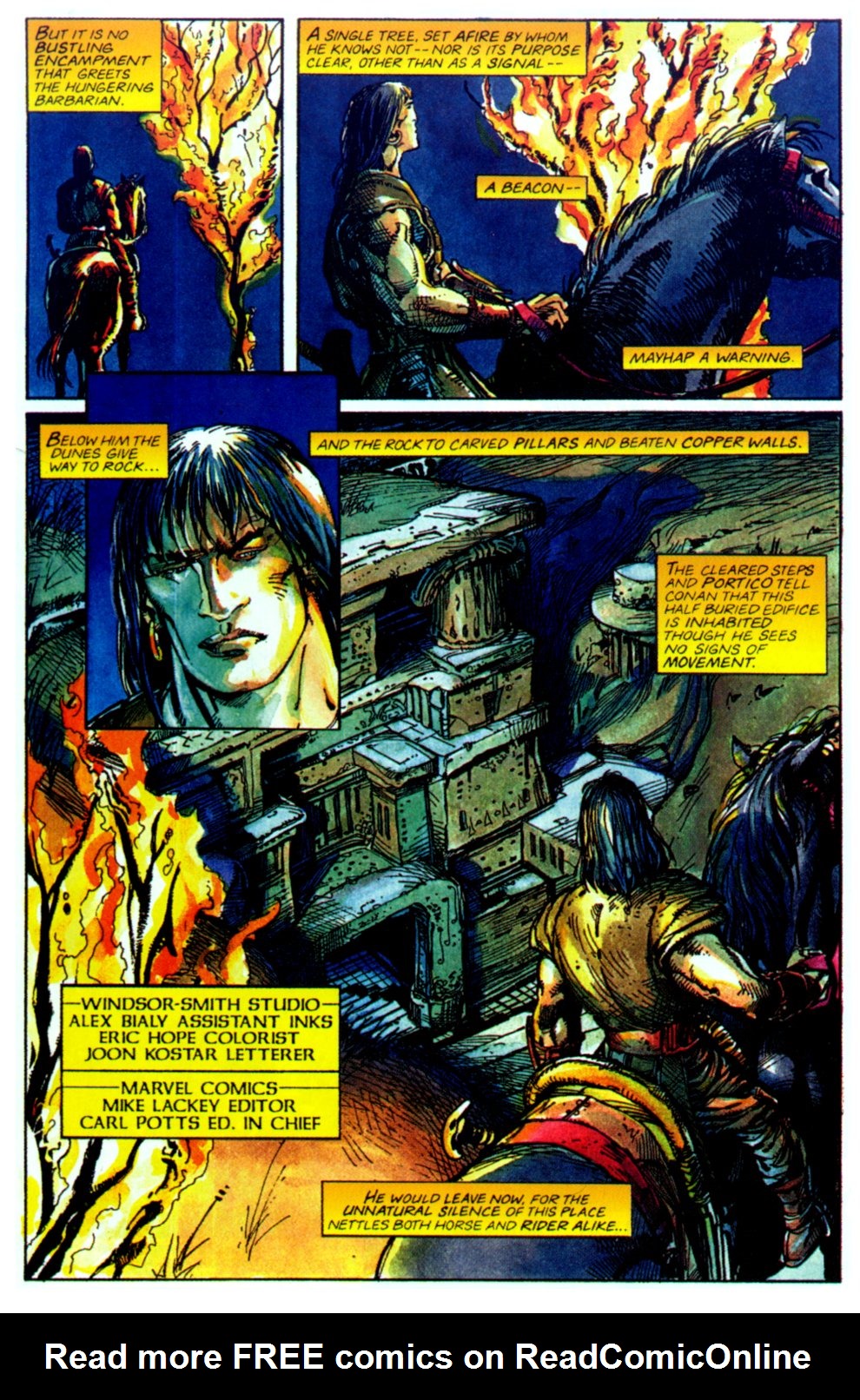 Read online Conan vs. Rune comic -  Issue # Full - 4