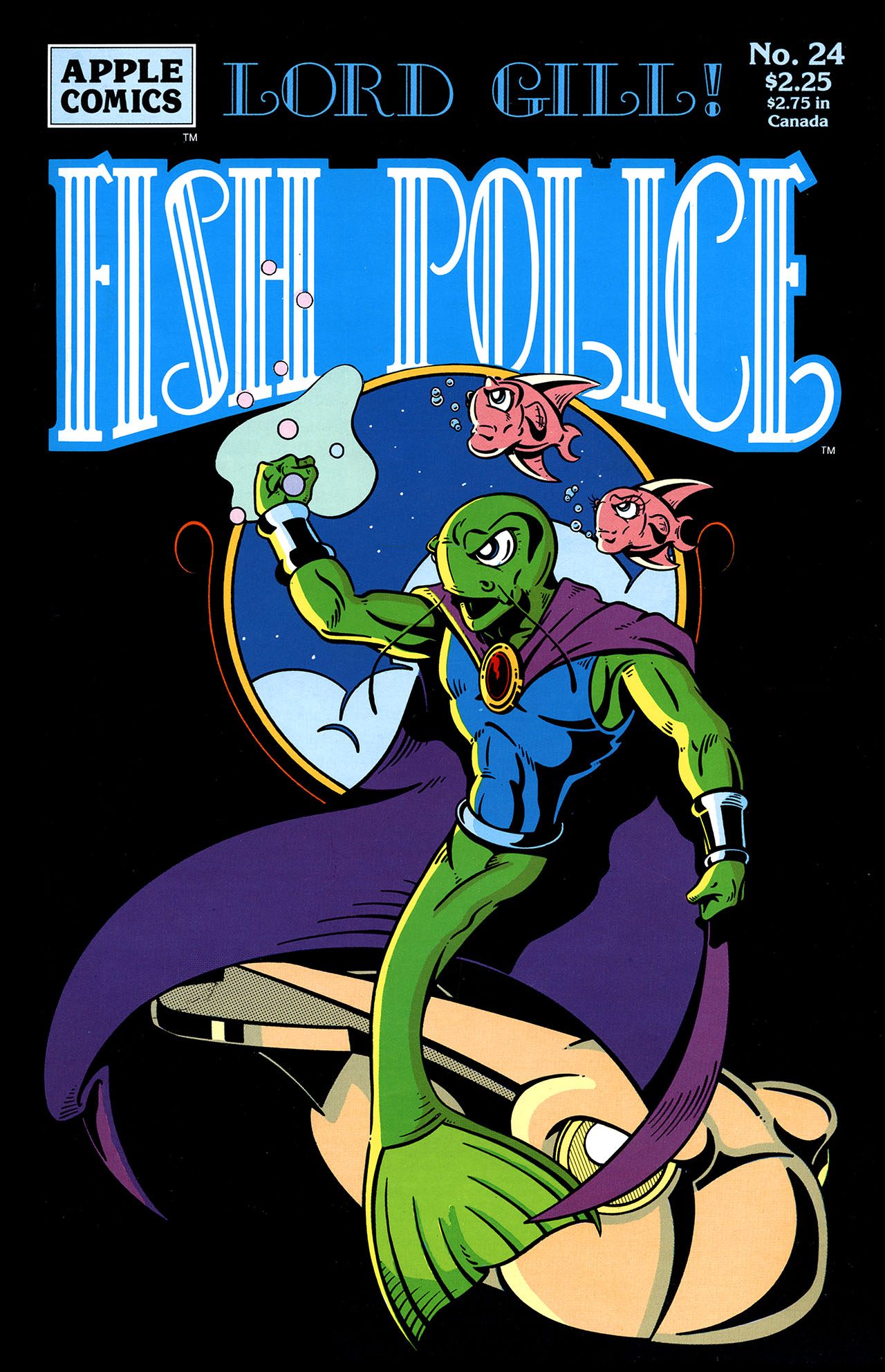 Read online The Fish Police comic -  Issue #24 - 1