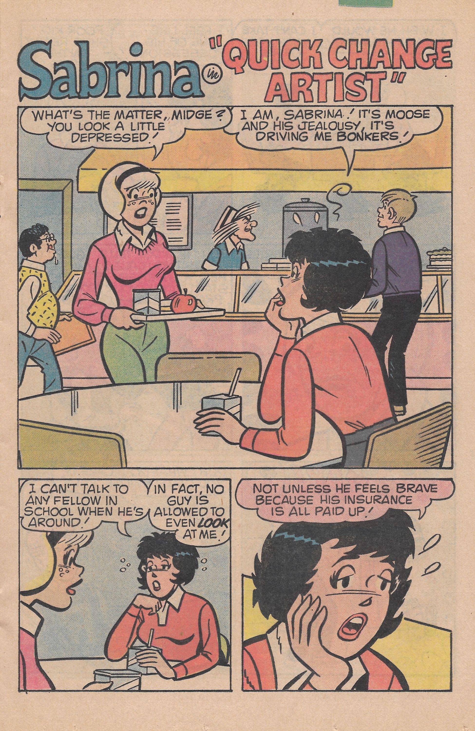 Read online Archie's TV Laugh-Out comic -  Issue #88 - 13